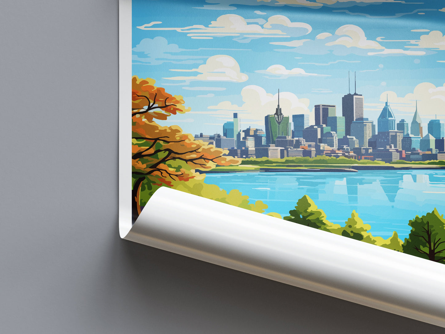 Montreal Travel Print Wall Art Montreal Wall Hanging Home Décor Montreal Gift Art Lovers Canada Art Lover Gift Montreal Wall Art