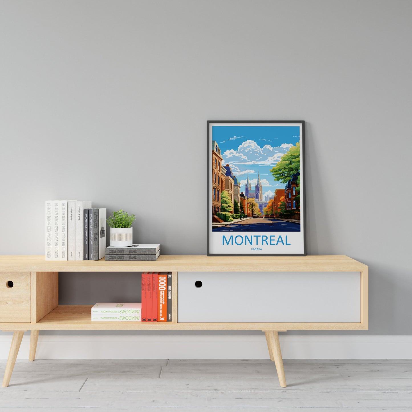 Montreal Travel Print Wall Art Montreal Wall Hanging Home Décor Montreal Gift Art Lovers Canada Art Lover Gift Montreal Wall Art