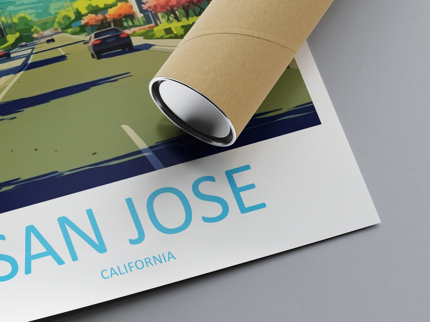 San Jose Travel Print Wall Art San Jose Wall Hanging Home Décor San Jose Gift Art Lovers California Art Poster San Jose Wall Poster Travel
