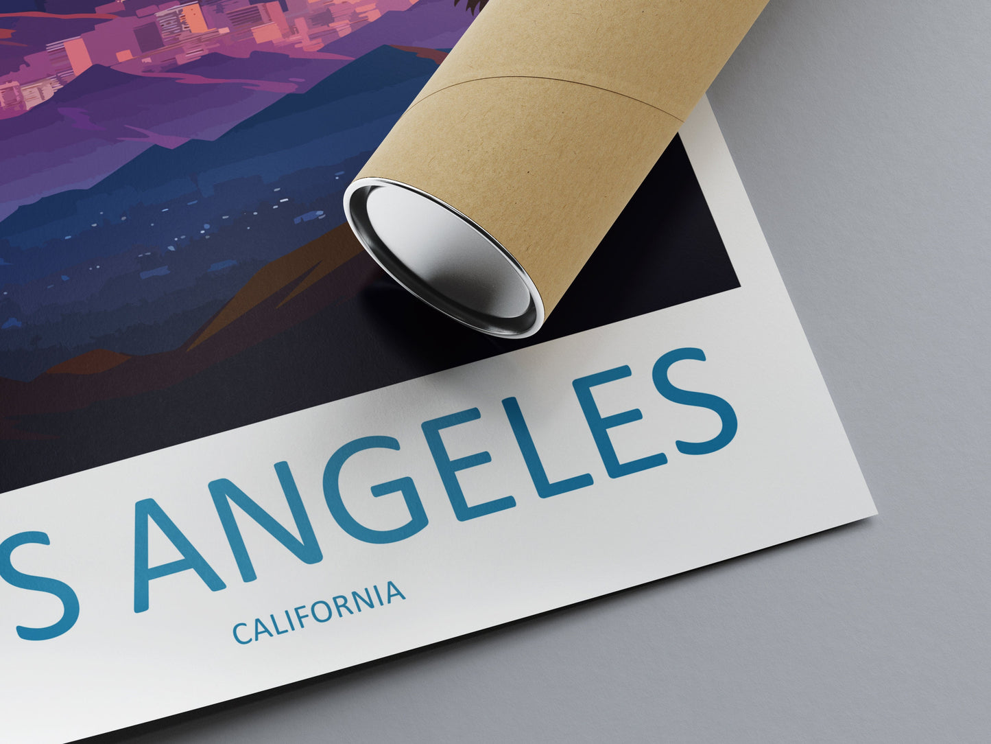 Los Angeles Travel Print Wall Art Los Angeles Wall Hanging Home Décor Los Angeles Gift Art Lovers California Art Lover Gift Los Angeles Deco