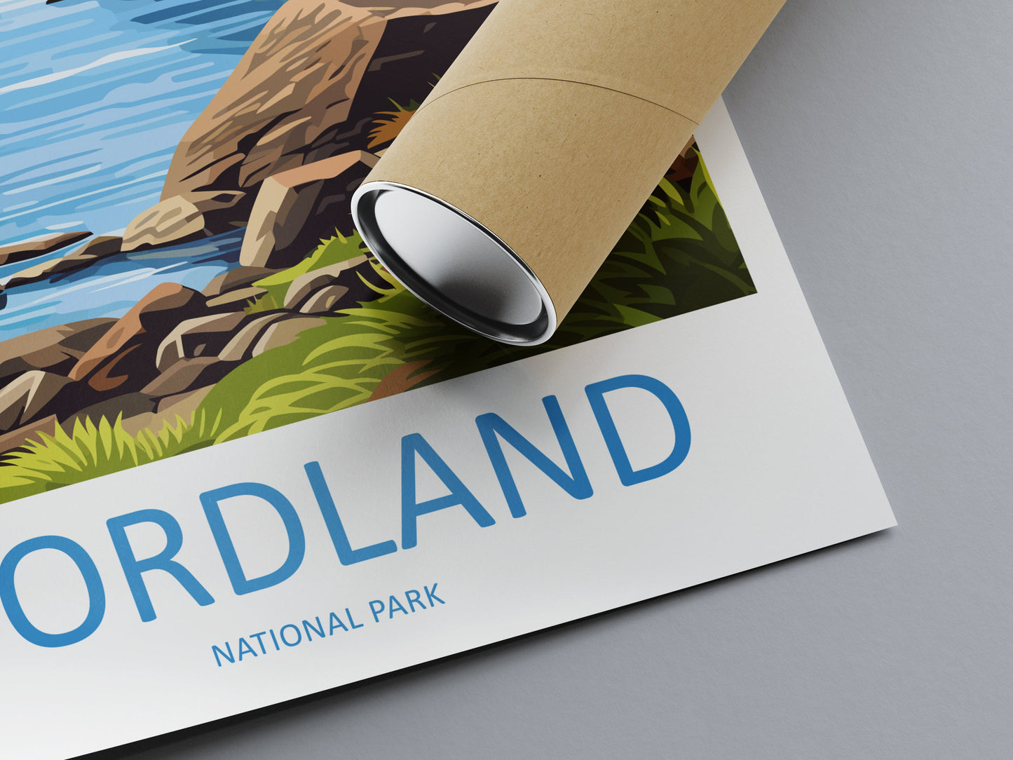 Fiordland National Park Travel Print Wall Art Fiordland Wall Hanging Home Décor Fiordland Gift Art Lovers New Zealand Art Lover Gift