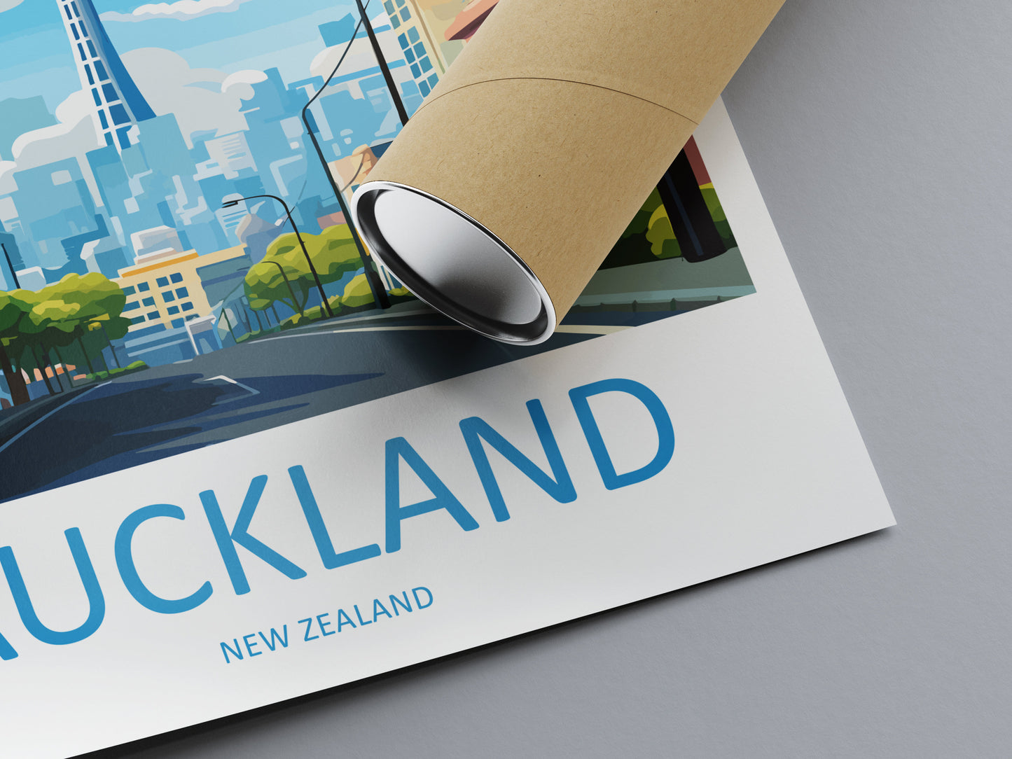 Auckland Travel Print Wall Art Auckland Wall Hanging Home Décor Auckland Gift Art Lovers New Zealand Art Lover Gift Auckland NZ Wall Art