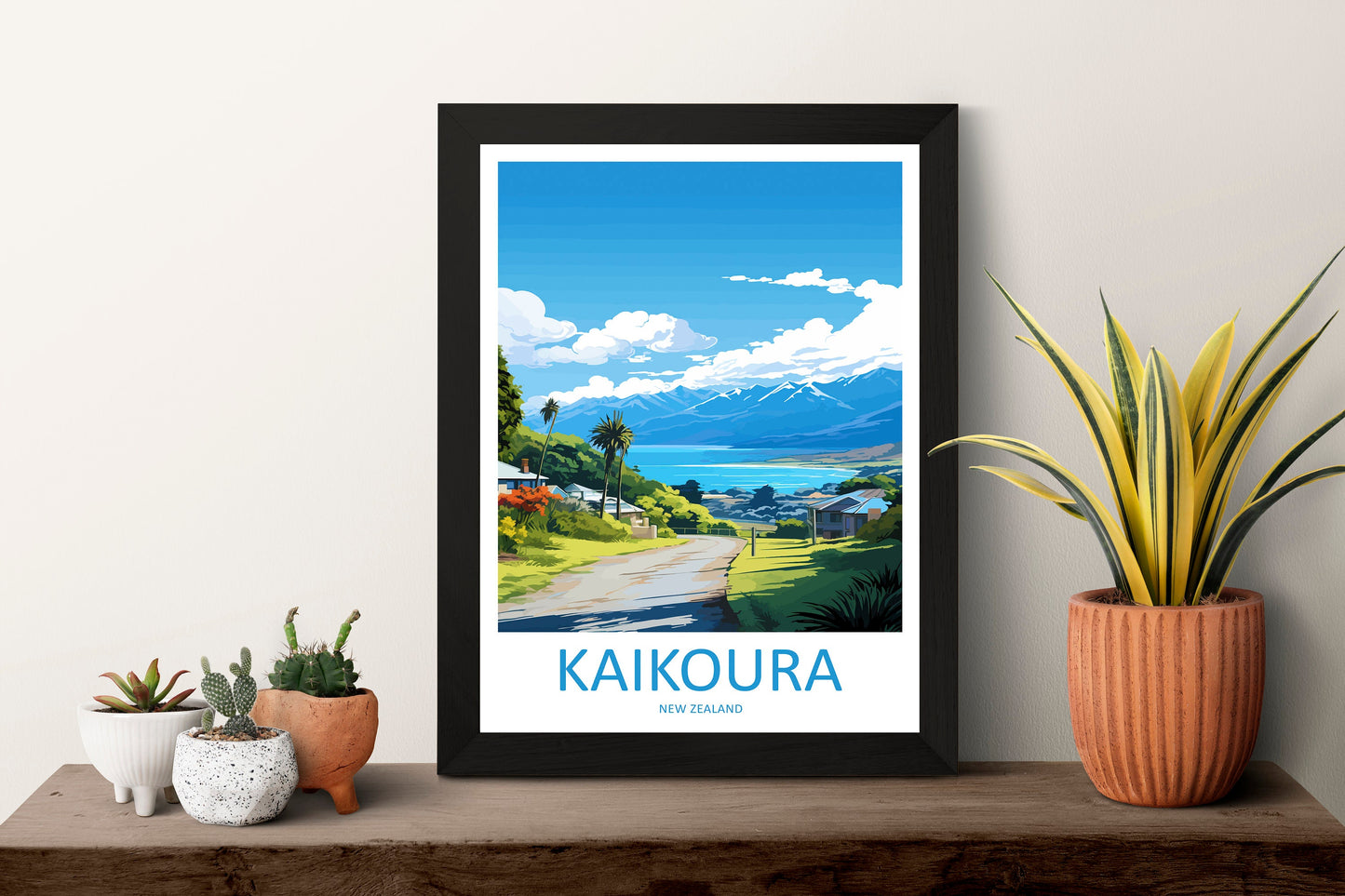 Kaikoura Travel Print Wall Art Kaikoura Wall Hanging Home Décor Kaikoura Gift Art Lovers New Zealand Art Lover Gift Kaikoura NZ Art