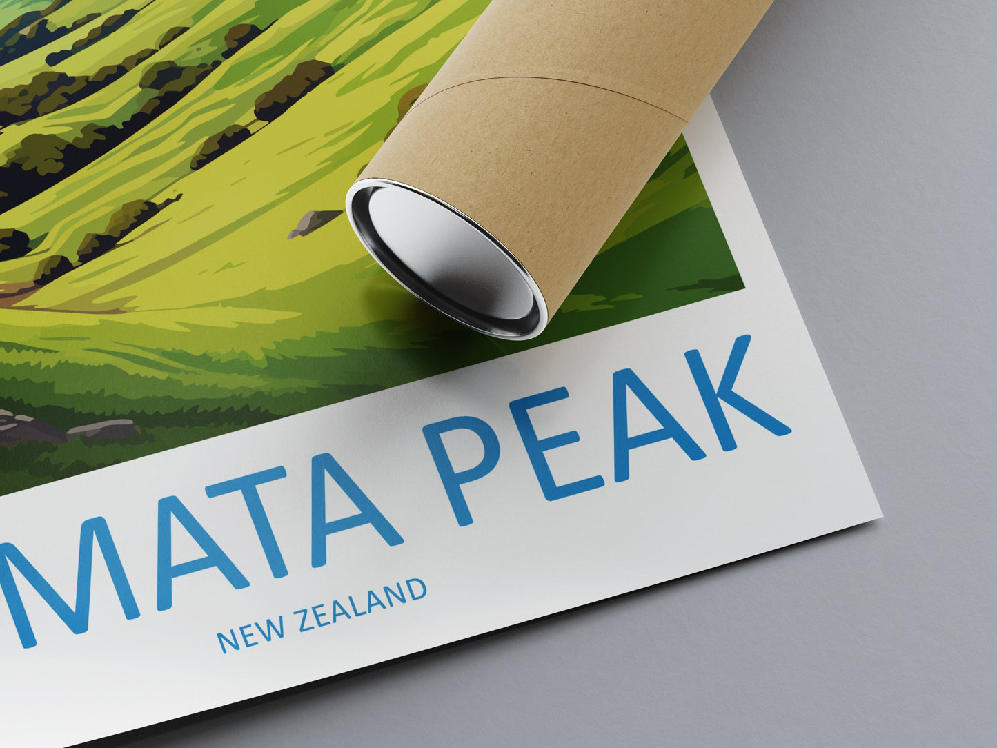 Te Mata Peak Travel Print Wall Art Te Mata Peak Wall Hanging Home Décor Te Mata Peak Gift Art Lovers New Zealand Art Lover Gift Te Mata Peak