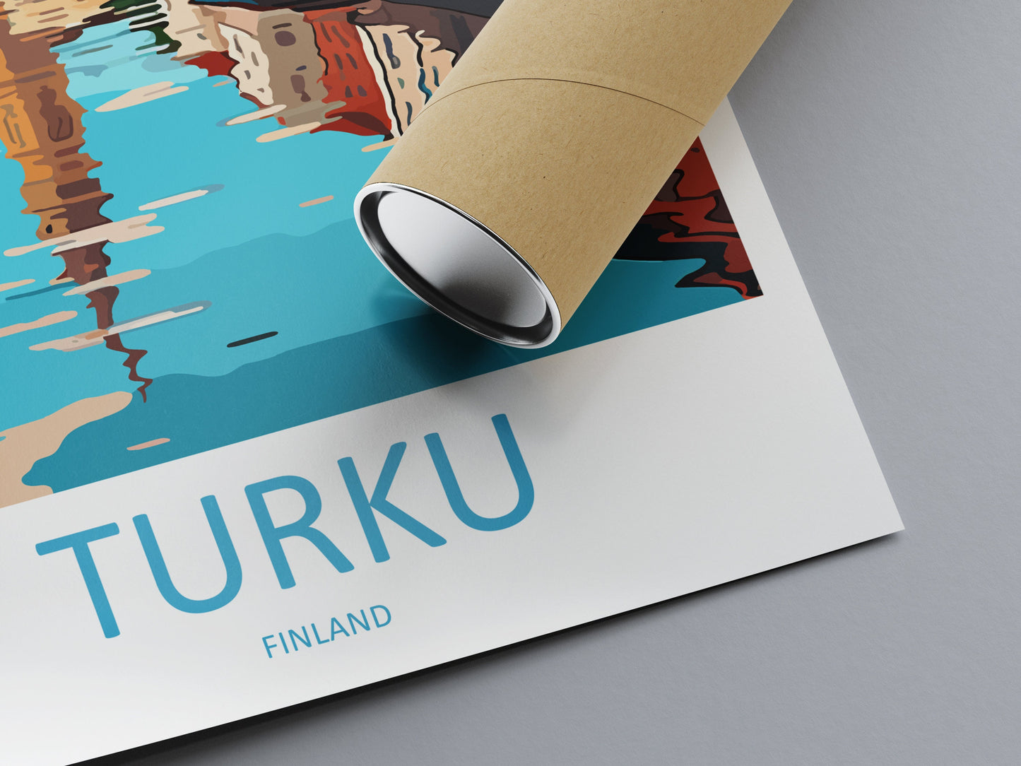Turku Travel Print Wall Art Turku Wall Hanging Home Decor Turku Gift Art Lovers Wall Art Print Art Turku Wall Print Finland Travel Poster