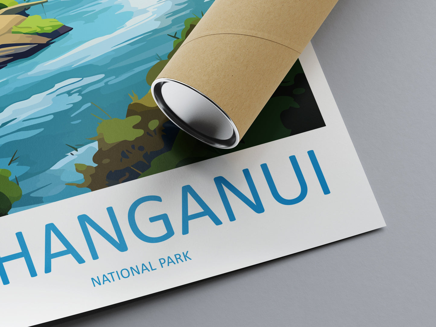 Whanganui National Park Travel Print Wall Art Whanganui National Park Wall Hanging Home Décor Whanganui National Park Gift Art Lovers