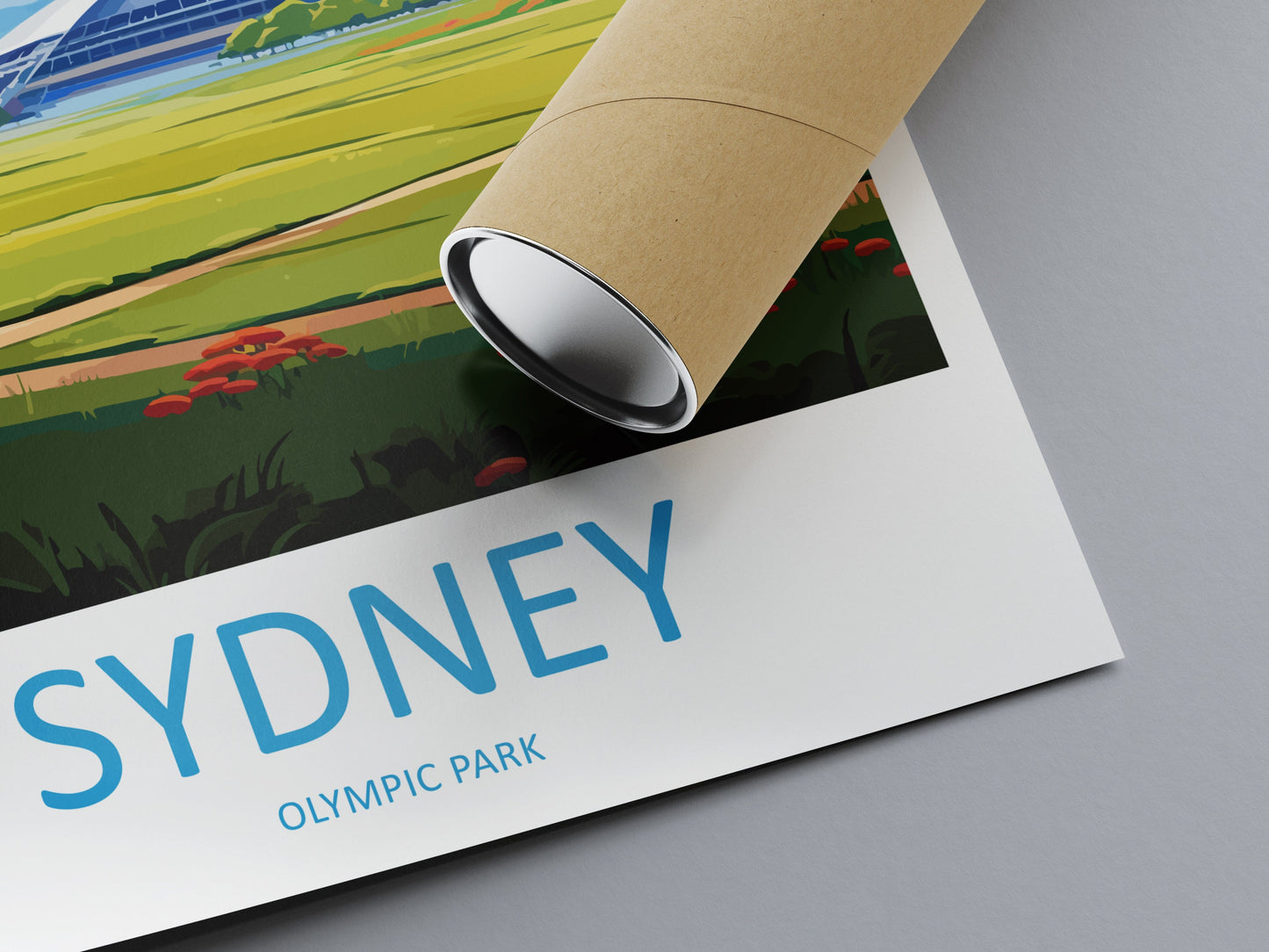 Sydney Olympic Park Travel Print Wall Art Sydney Olympic Park Wall Hanging Home Décor Sydney Gift Art Lovers Wall Art Australia Poster Decor