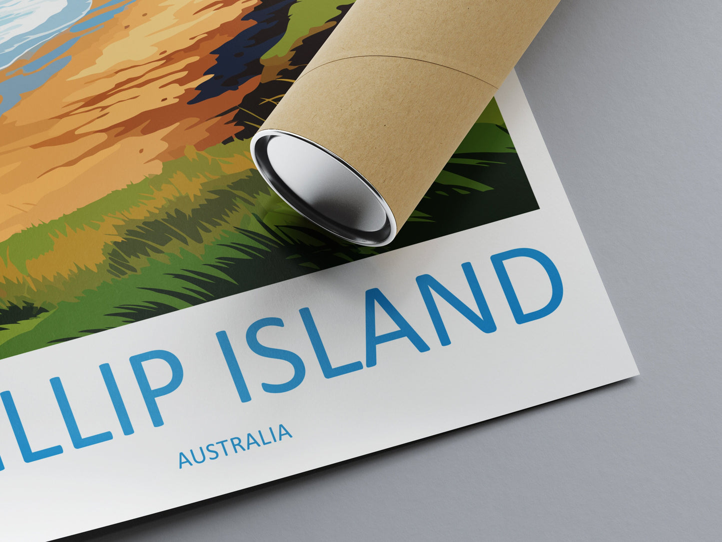 Phillip Island Travel Print Wall Art Phillip Island Wall Hanging Home Décor Phillip Island Gift Art Lovers Wall Art Australia Poster Deco