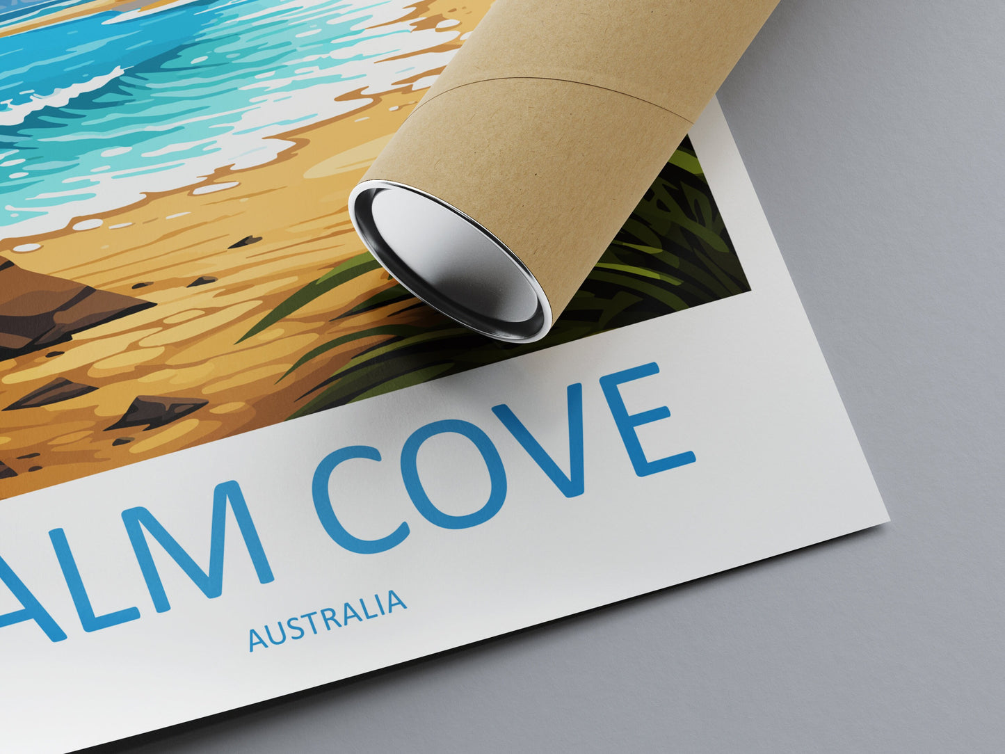 Palm Cove Travel Print Wall Art Palm Cove Wall Hanging Home Décor Palm Cove Gift Art Lovers Wall Art Australia Poster Deco
