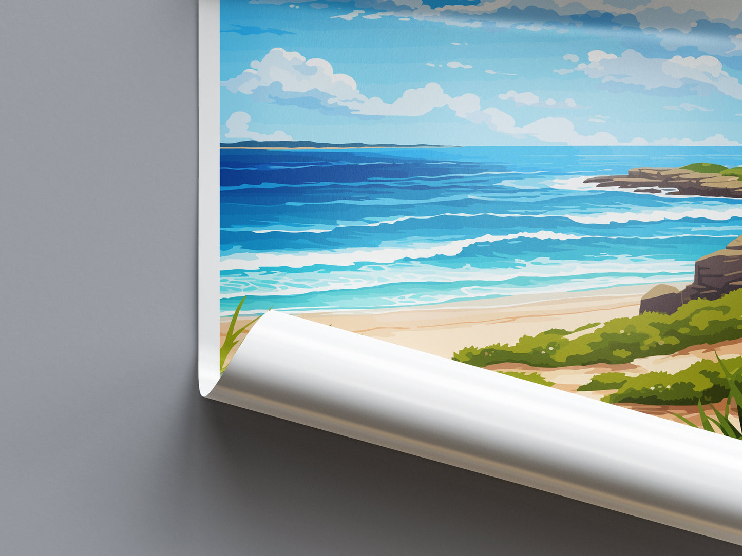 Margaret River Travel Print Wall Art Margaret River Wall Hanging Home Décor Margaret River Gift Art Lovers Wall Art Australia Poster Deco
