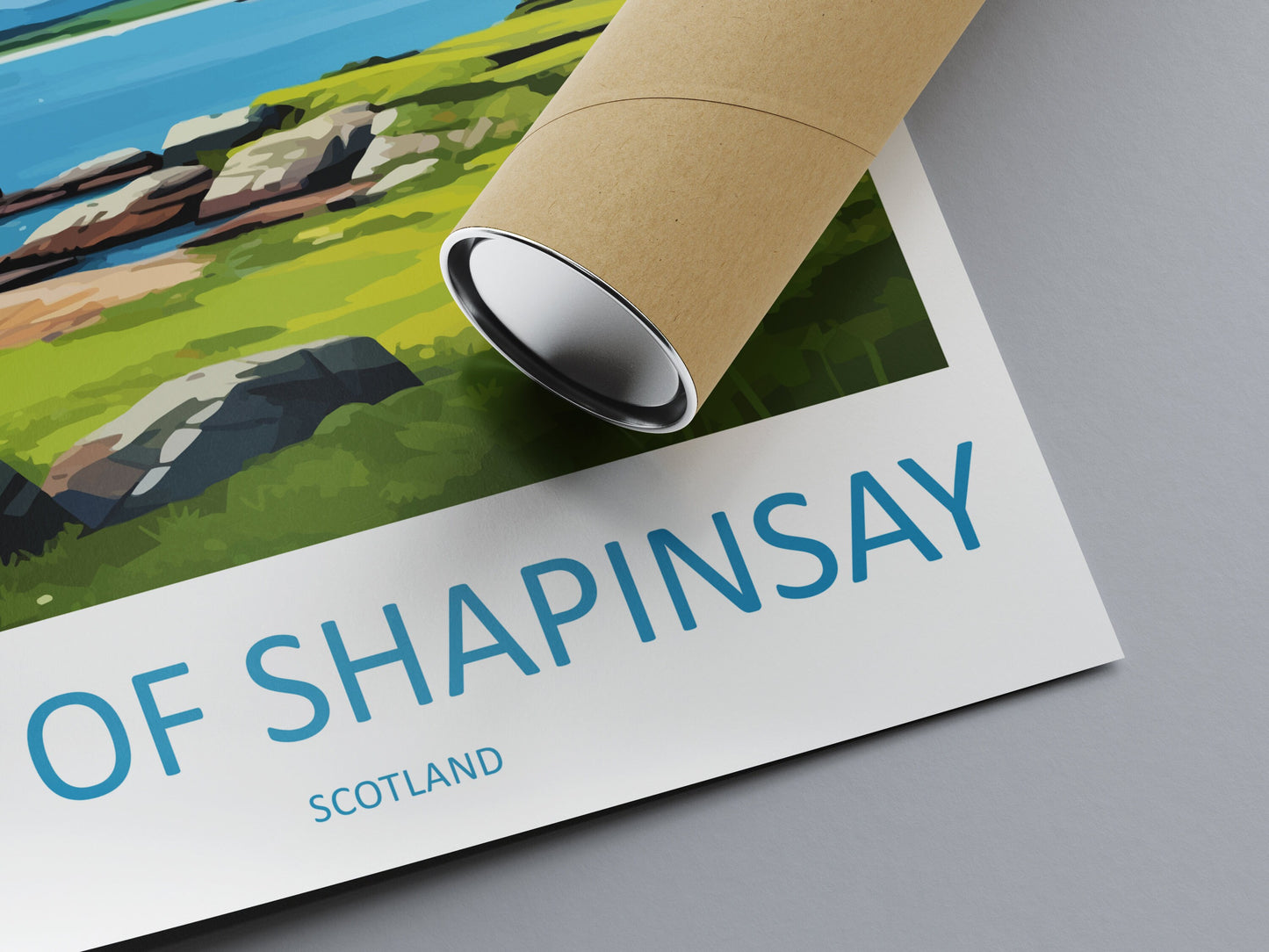 Isle Of Shapinsay Travel Print Wall Art Isle Of Shapinsay Wall Hanging Home Décor Isle Of Shapinsay Gift Art Lovers Scotland Art Lover