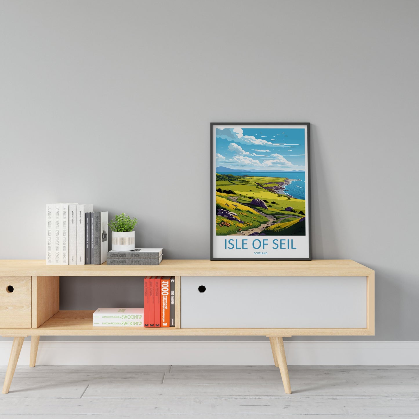 Isle Of Seil Travel Print Wall Art Isle Of Seil Wall Hanging Home Décor Isle Of Seil Gift Art Lovers Scotland Art Lover Travel Isle Gift