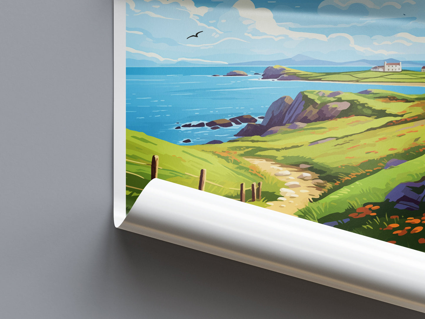 Isle Of Seil Travel Print Wall Art Isle Of Seil Wall Hanging Home Décor Isle Of Seil Gift Art Lovers Scotland Art Lover Travel Isle Gift