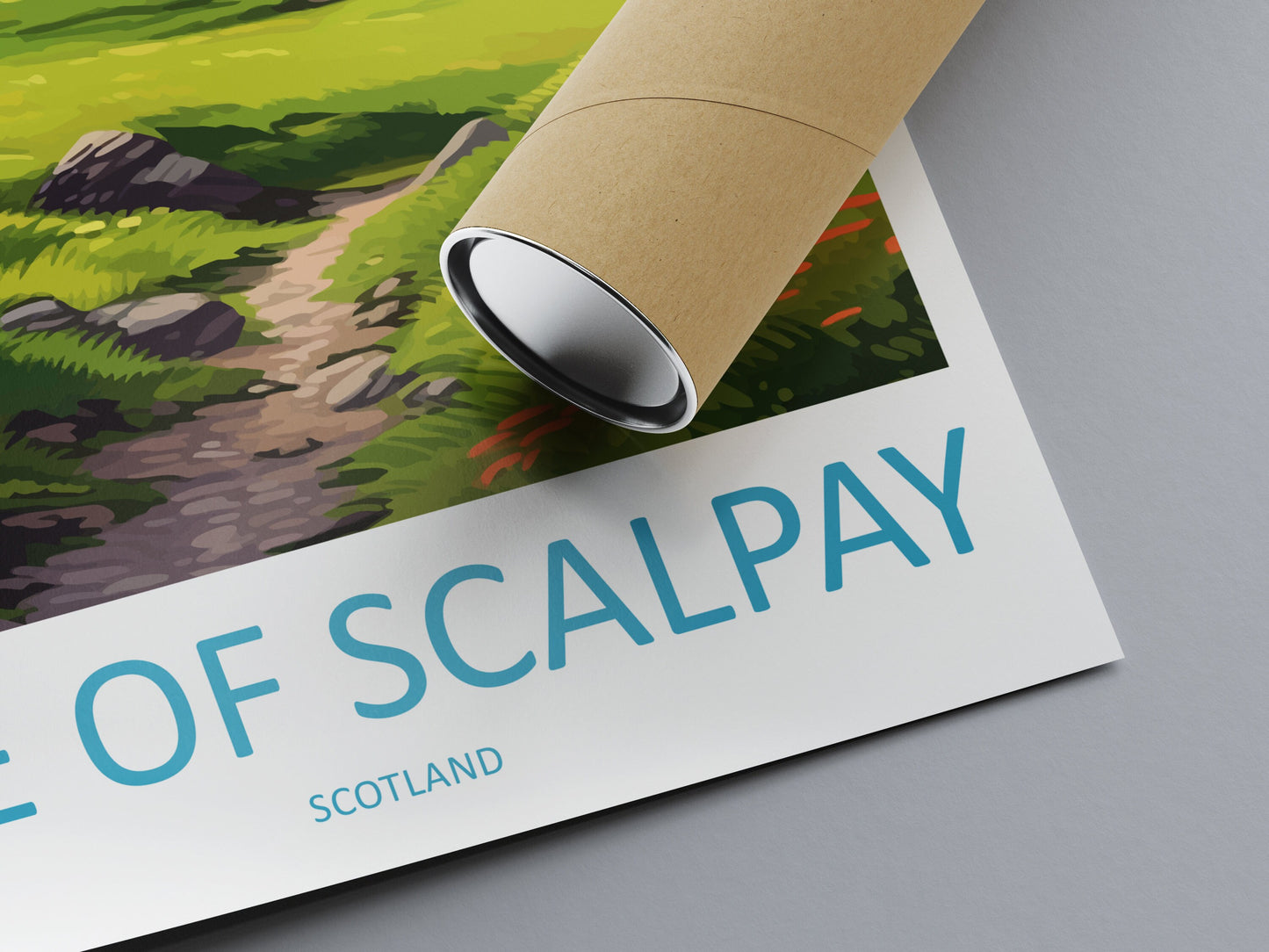 Isle Of Scalpay Travel Print Wall Art Isle Of Scalpay Wall Hanging Home Décor Isle Of Scalpay Gift Art Lovers Scotland Art Lover Travel Gift