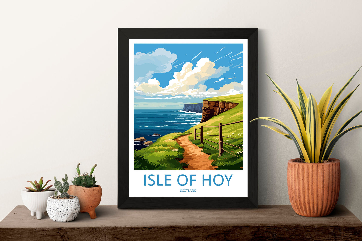 Isle Of Hoy Travel Print Wall Art Isle Of Hoy Wall Hanging Home Décor Isle Of Hoy Gift Art Lovers Scotland Art Lover Travel Gift