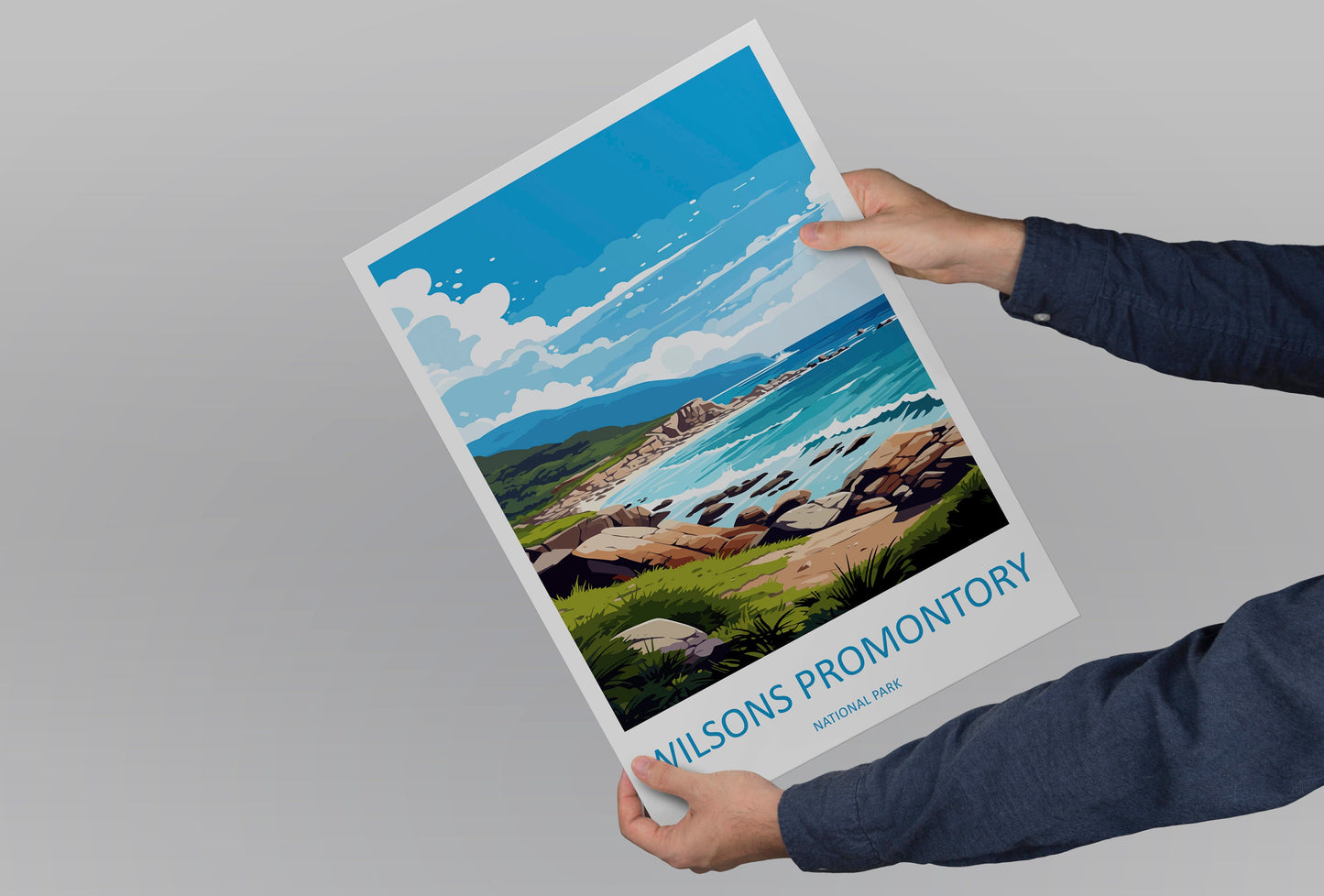 Wilsons Promontory National Park Travel Print Wall Art Wilsons Promontory Wall Hanging Home Décor Wilsons Promontory Gift Art Lovers Wall