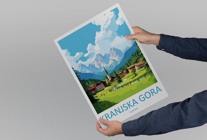 Kranjska Gora Travel Print Kranjska Gora Home Décor Slovenia Art Print Kranjska Gora Wall Print For Gift Wall Hanging Art Travel Slovenia