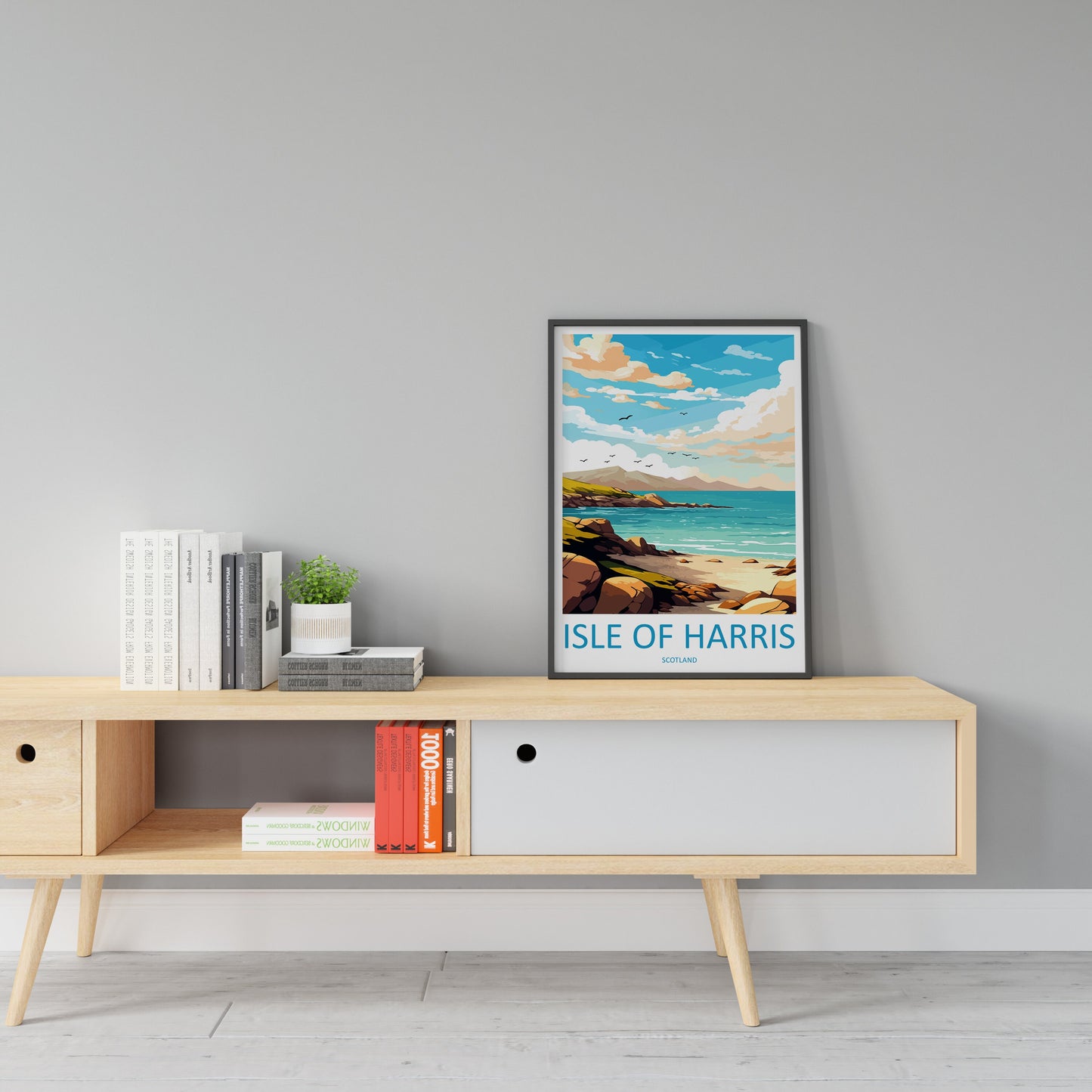 Isle Of Harris Travel Print Wall Art Isle Of Harris Wall Hanging Home Décor Isle Of Harris Gift Art Lovers Scotland Art Lover Gift Isle Art