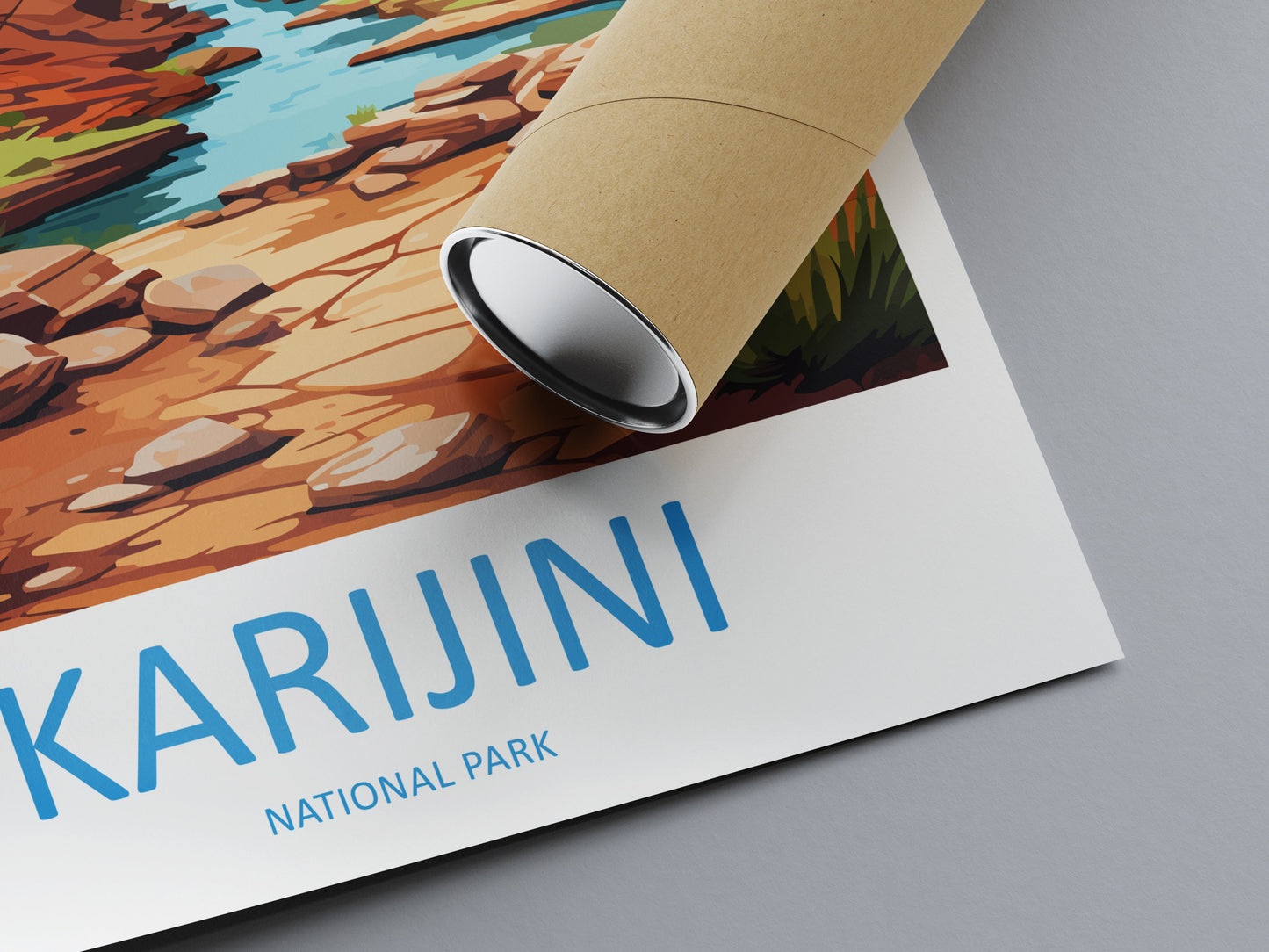 Karijini National Park Travel Print Wall Karijini National Park Wall Hanging Home Décor Karijini Gift Art Lovers Art Australia Art
