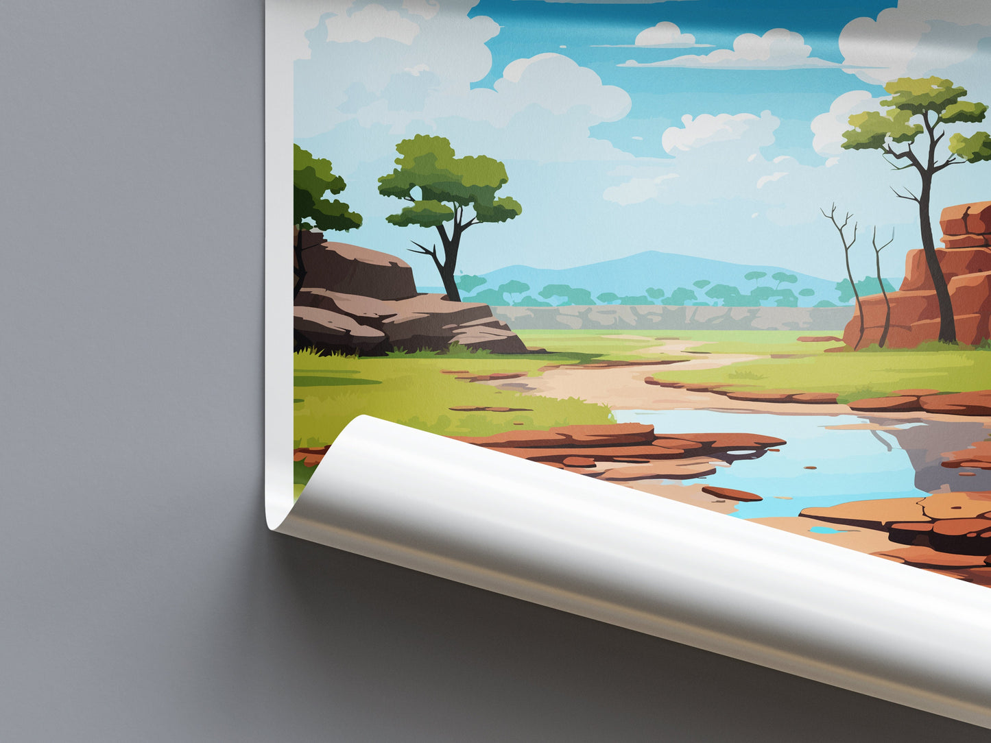Kakadu National Park Travel Print Wall Kakadu National Park Wall Hanging Home Décor Kakadu Gift Art Lovers Art Australia Art
