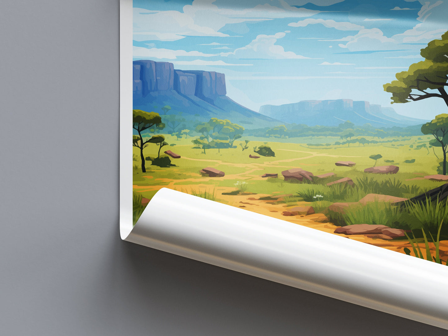 Grampians National Park Travel Print Wall Grampians National Park Wall Hanging Home Décor Grampians Gift Art Lovers Art Australia Art