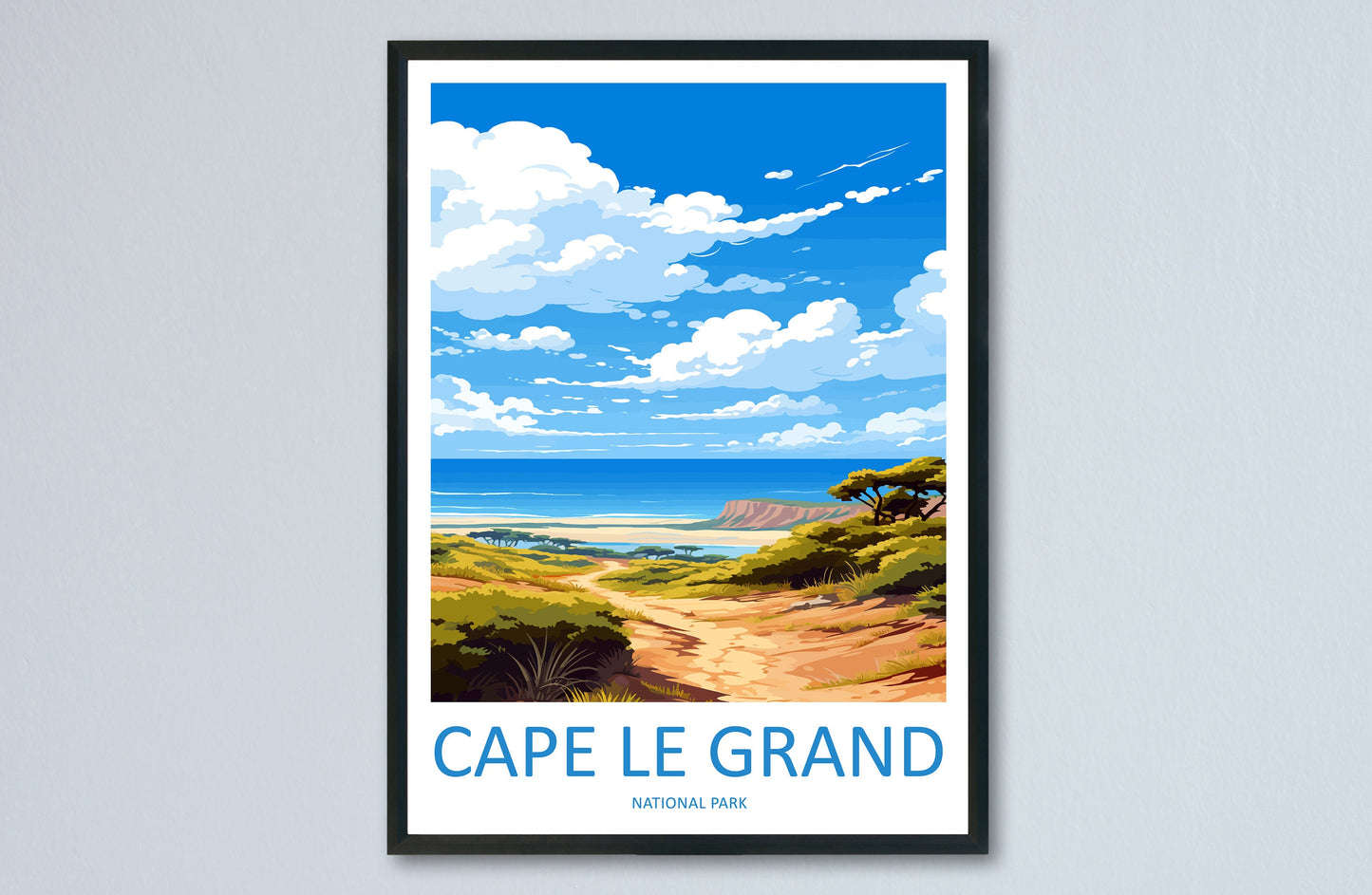 Cape Le Grand National Park Travel Print Wall Cape Le Grand National Park Wall Hanging Home Décor Cape Le Grand Gift Art Lovers Australia