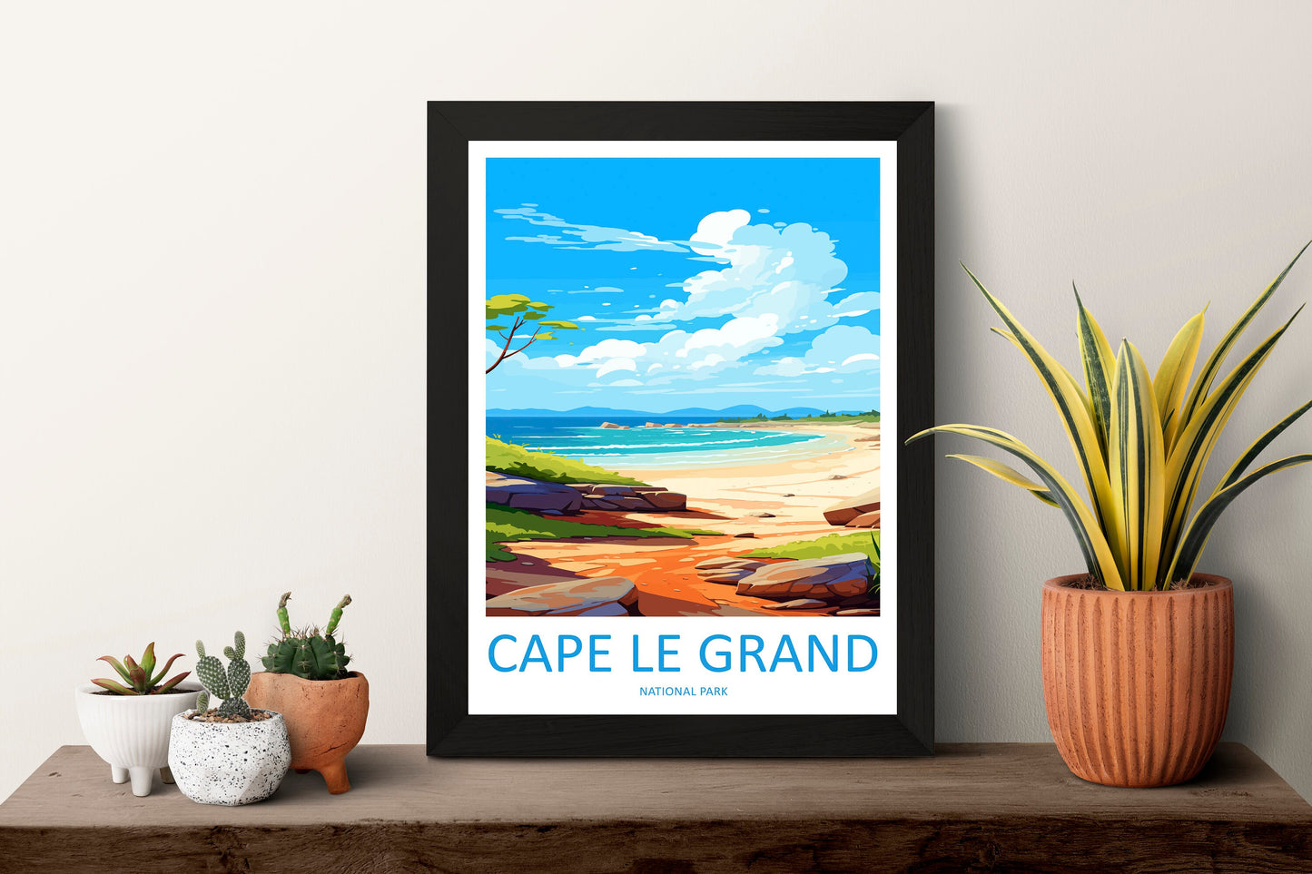 Cape Le Grand National Park Travel Print Wall Cape Le Grand National Park Wall Hanging Home Décor Cape Le Grand Gift Art Lovers Australia