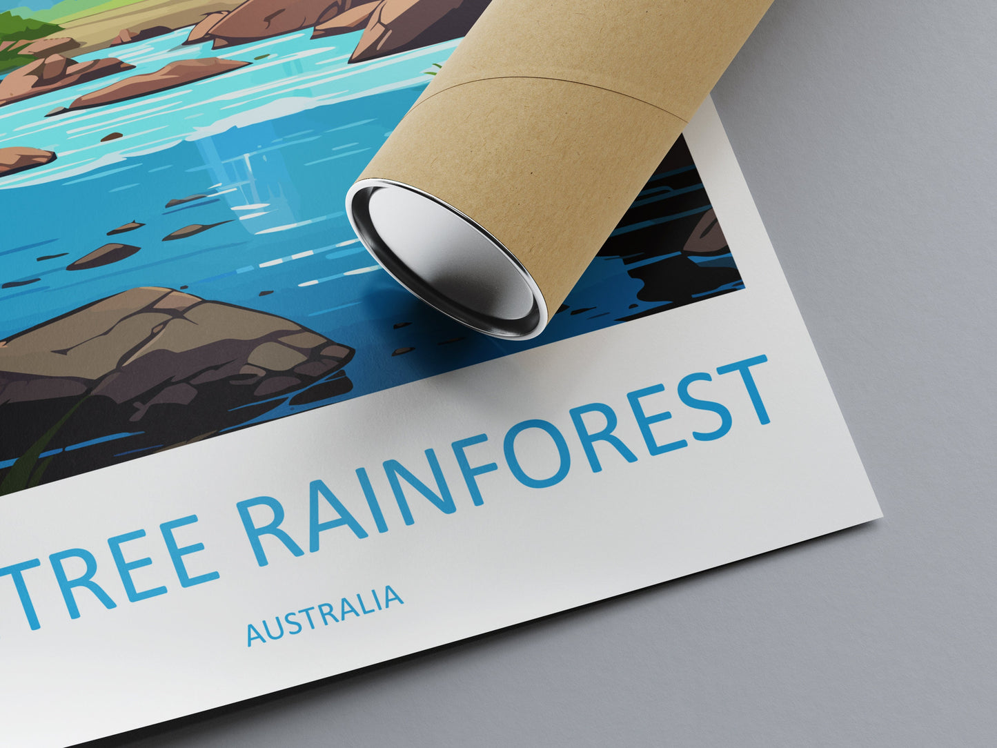 Daintree Rainforest Travel Print Wall Art Daintree Wall Hanging Home Décor Daintree Gift Art Lovers Wall Art Australia Poster Deco Gift