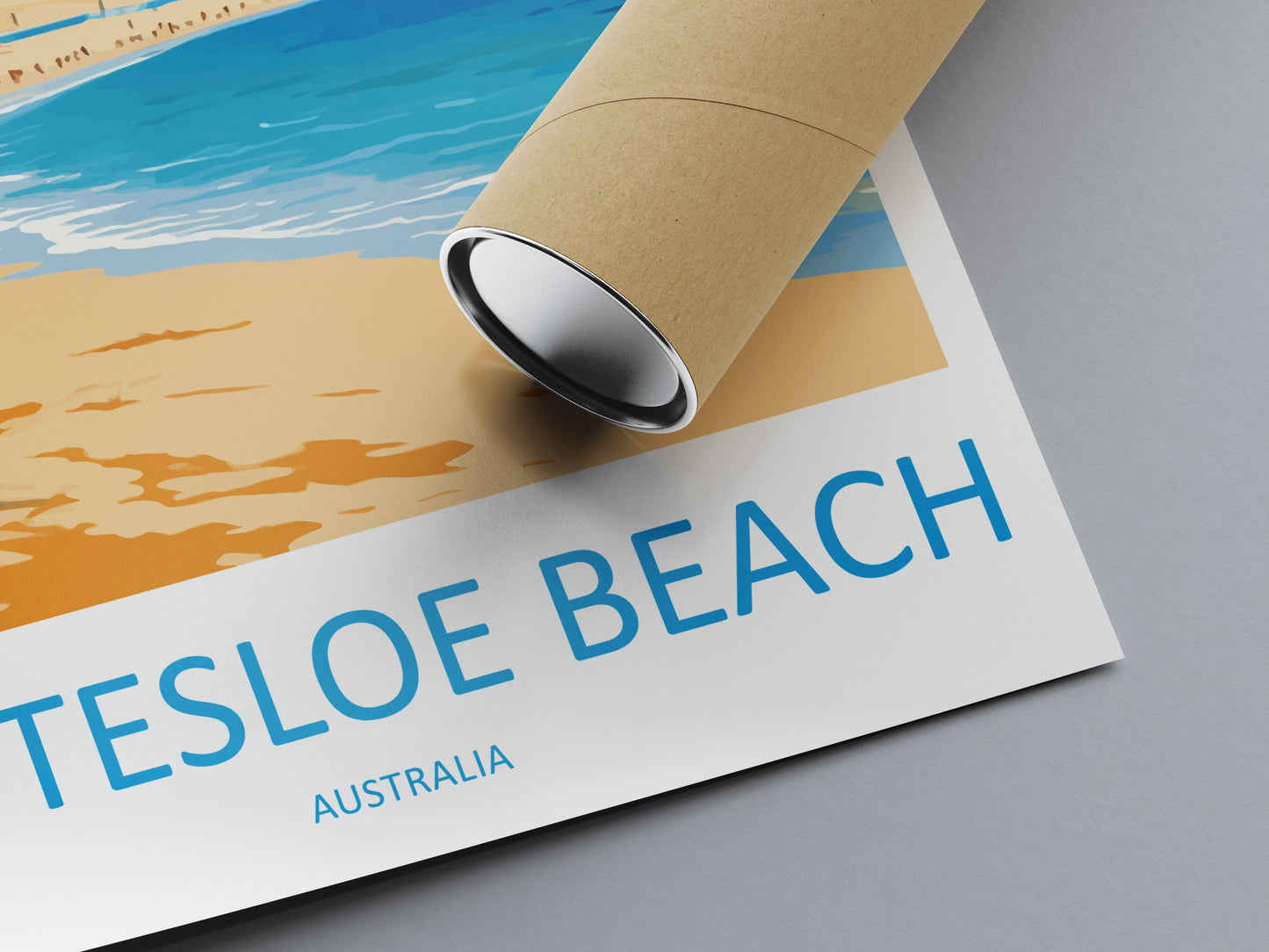 Cottesloe Beach Travel Print Wall Art Cottesloe Beach Wall Hanging Home Décor Cottesloe Beach Gift Art Lovers Wall Art Australia Poster Art