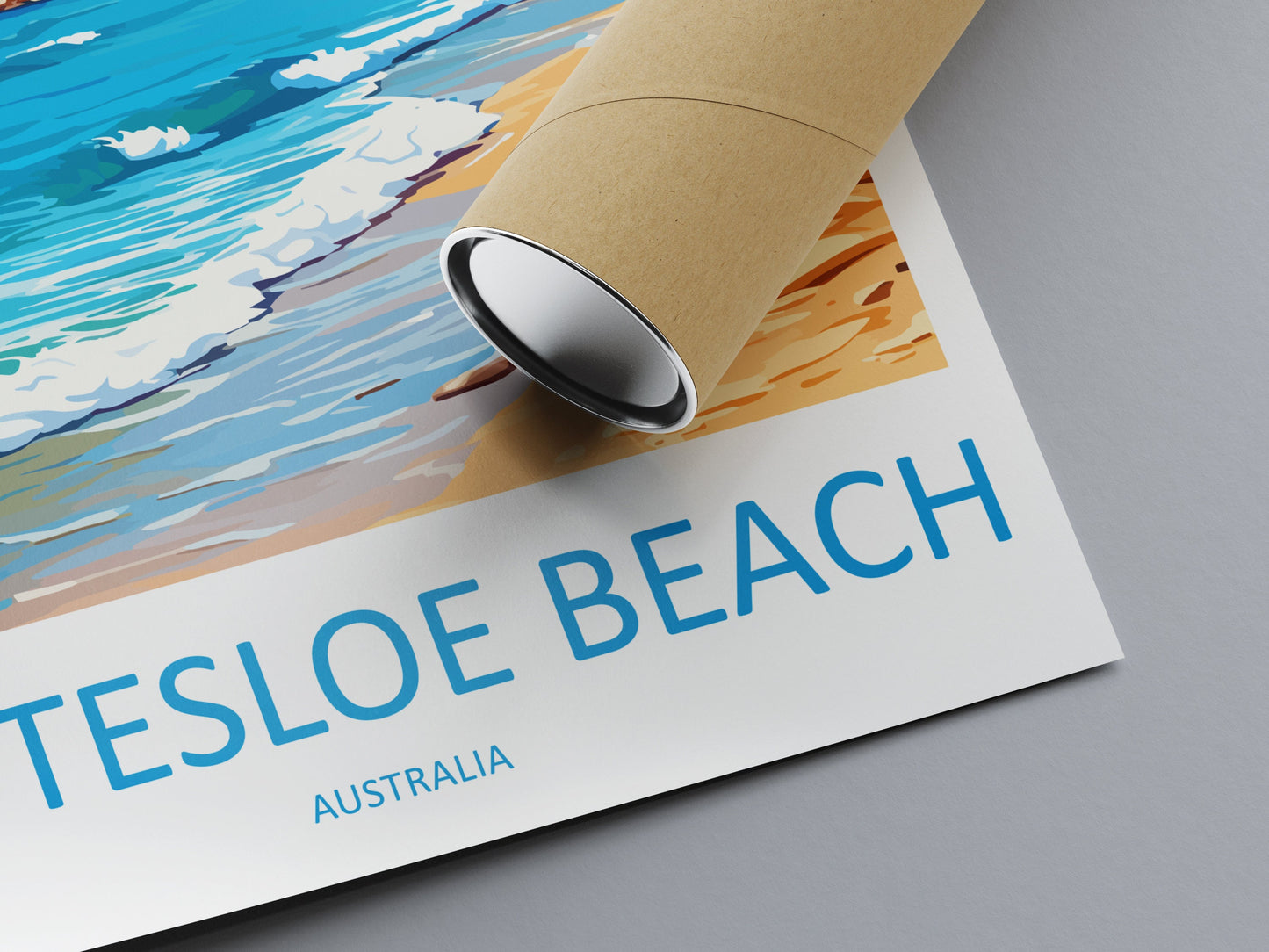 Cottesloe Beach Travel Print Wall Art Cottesloe Beach Wall Hanging Home Décor Cottesloe Beach Gift Art Lovers Wall Art Australia Poster Art