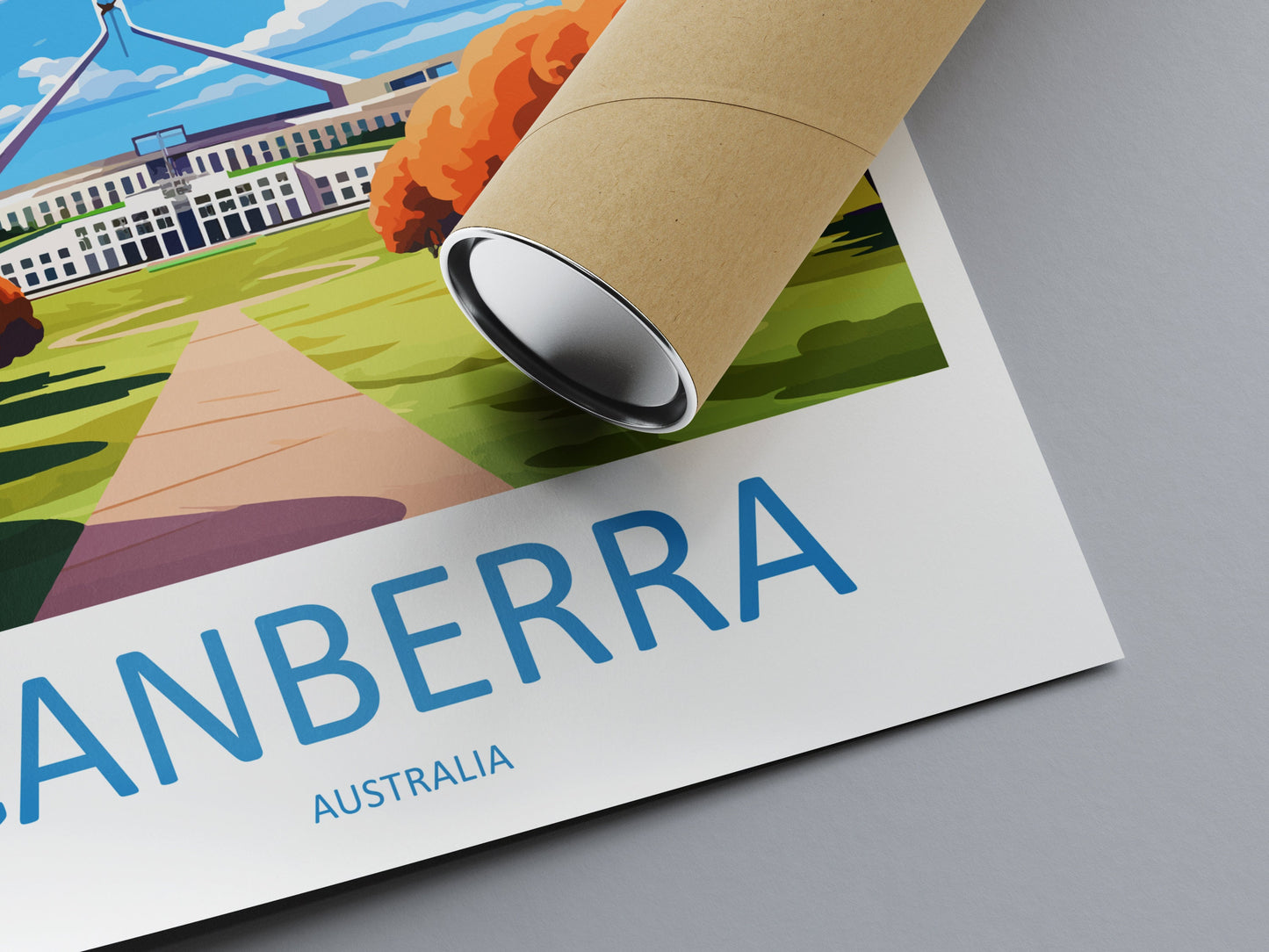 Canberra Travel Print Wall Art Canberra Wall Hanging Home Décor Canberra Gift Art Lovers Wall Art Australia Poster Art