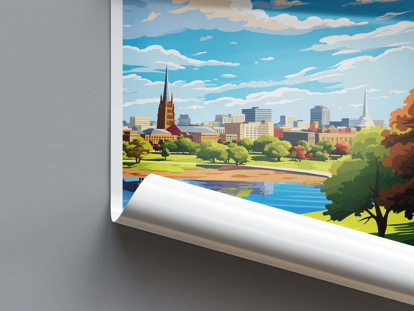 Adelaide Travel Print Wall Art Adelaide Wall Hanging Home Décor Adelaide Gift Art Lovers Wall Art Australia Poster Art
