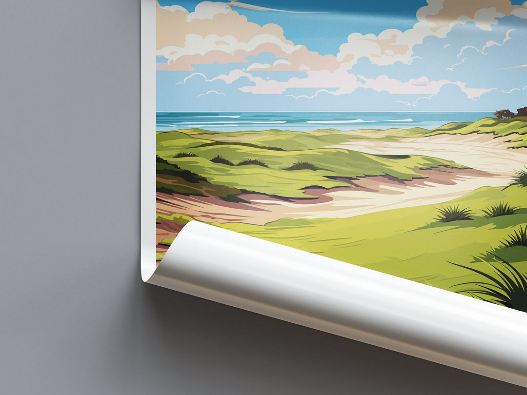 Kiawah Island Golf Club Travel Print Wall Art Kiawah Island Golf Club Wall Hanging Home Décor Kiawah Island Art Gift Art Lovers Golf Art