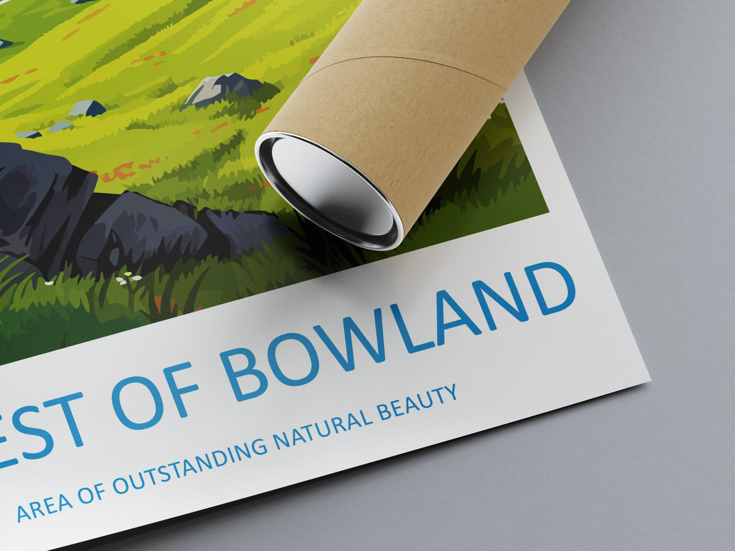 Forest Of Bowland Travel Print Wall Art Forest Of Bowland Wall Hanging Home Decor Forest Of Bowland Gift Art Lovers Wall Art AONB Print