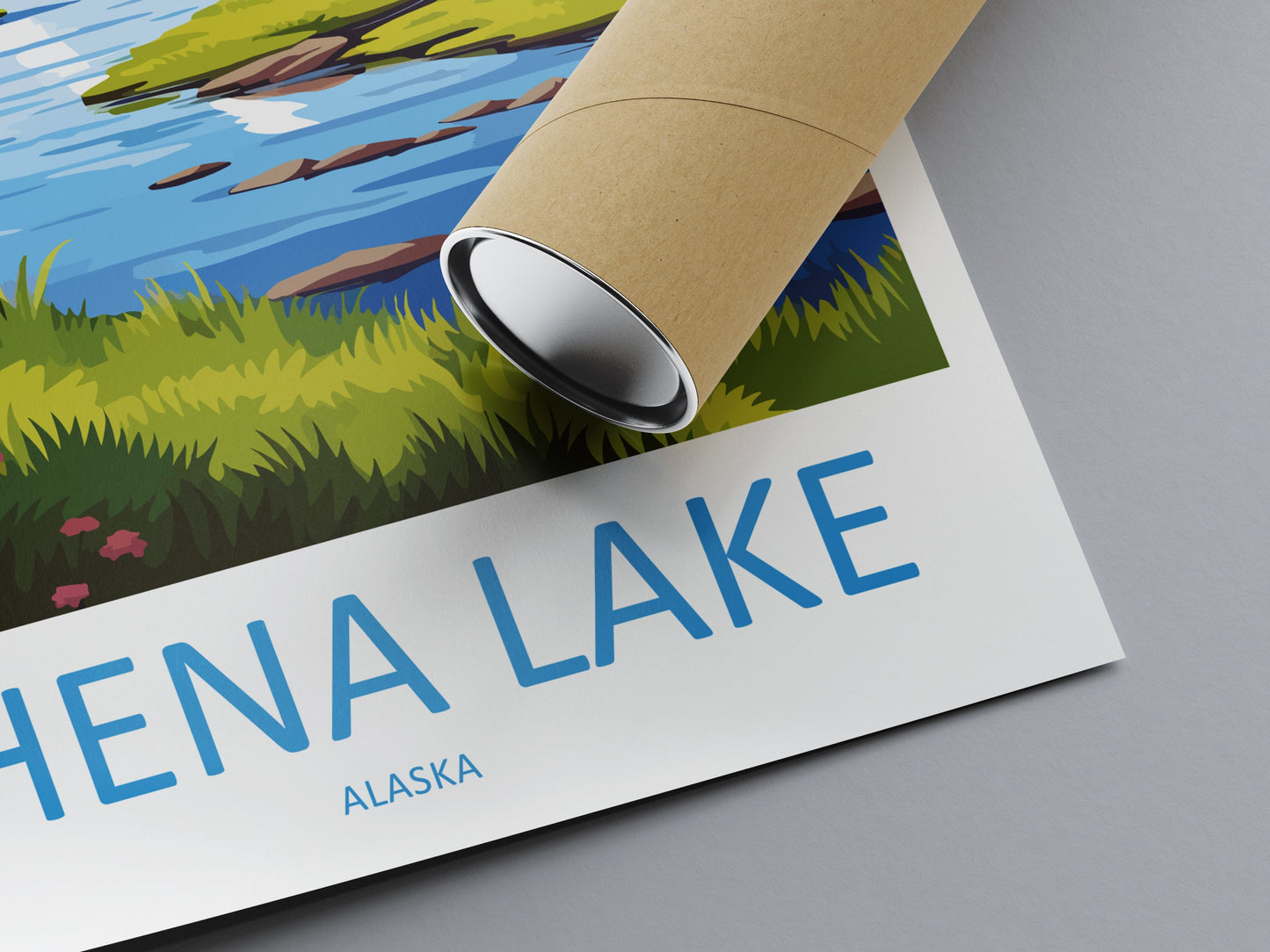 Chena Lake Travel Print Wall Art Chena Lake Wall Hanging Home Décor Chena Lake Gift Art Lovers Alaska Art Lover Gift Chena Lake Gift