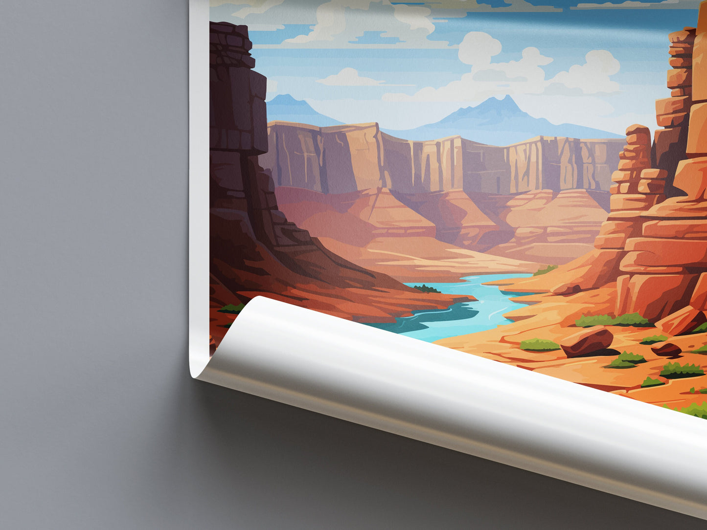 Vernal Travel Print Wall Art Vernal Wall Hanging Home Décor Vernal Gift Art Lovers Utah Art Lover Gift Travel Posters Wall Art