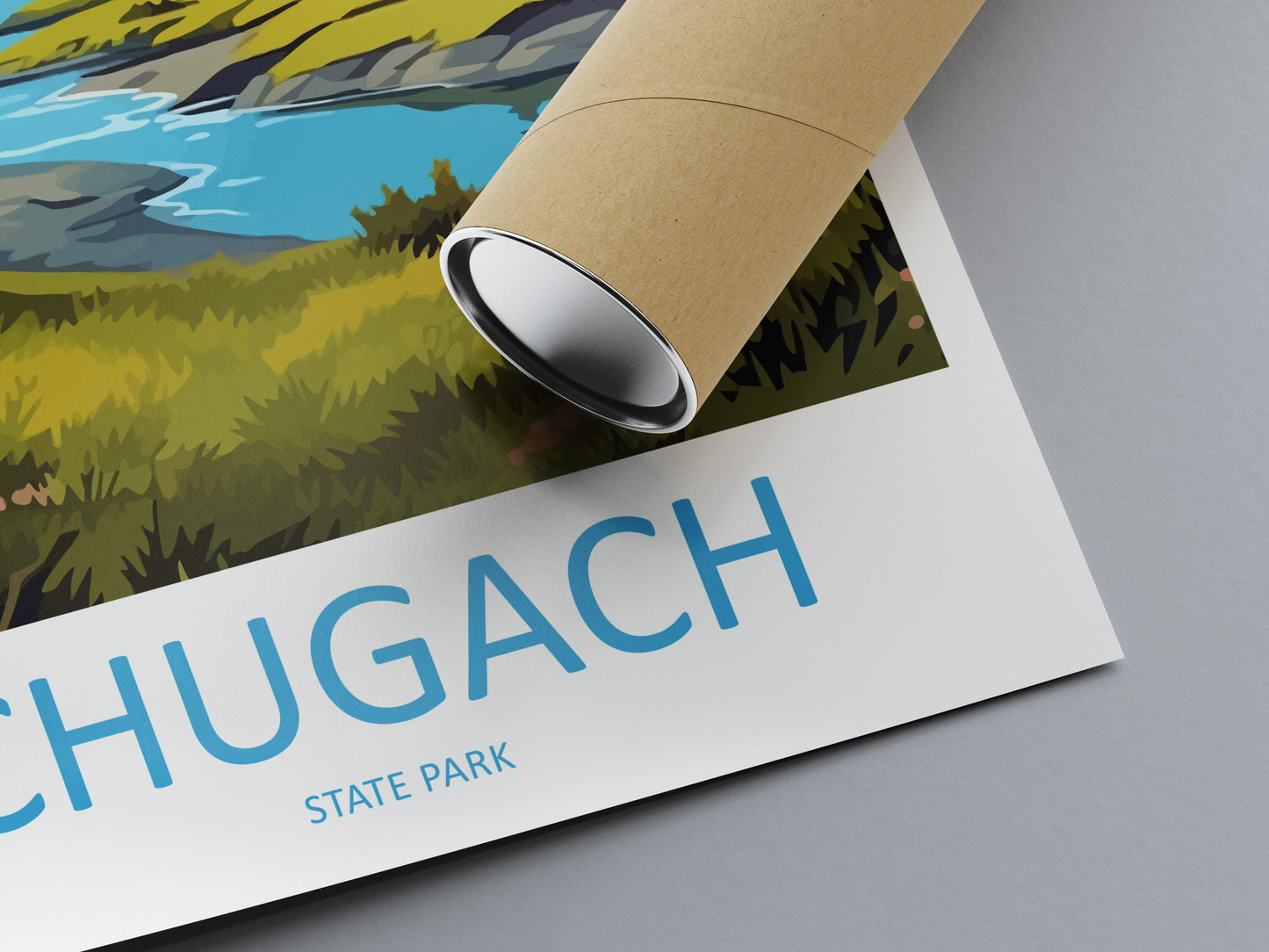 Chugach Travel Print Wall Art Chugach Wall Hanging Home Décor Chugach Gift Art Lovers Alaska Art Lover Gift Chugach Artwork Poster