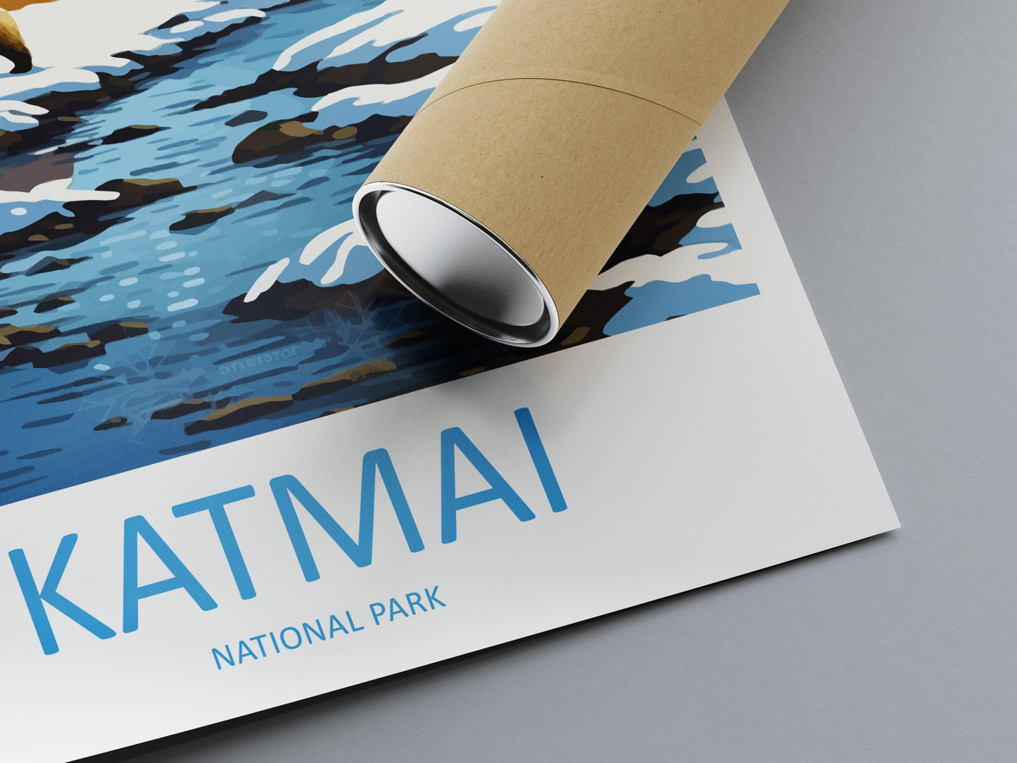 Katmai National Park Travel Print Wall Art Katmai Wall Hanging Home Décor Katmai Gift Art Lovers Alaska Art Lover Gift Katmai National Park