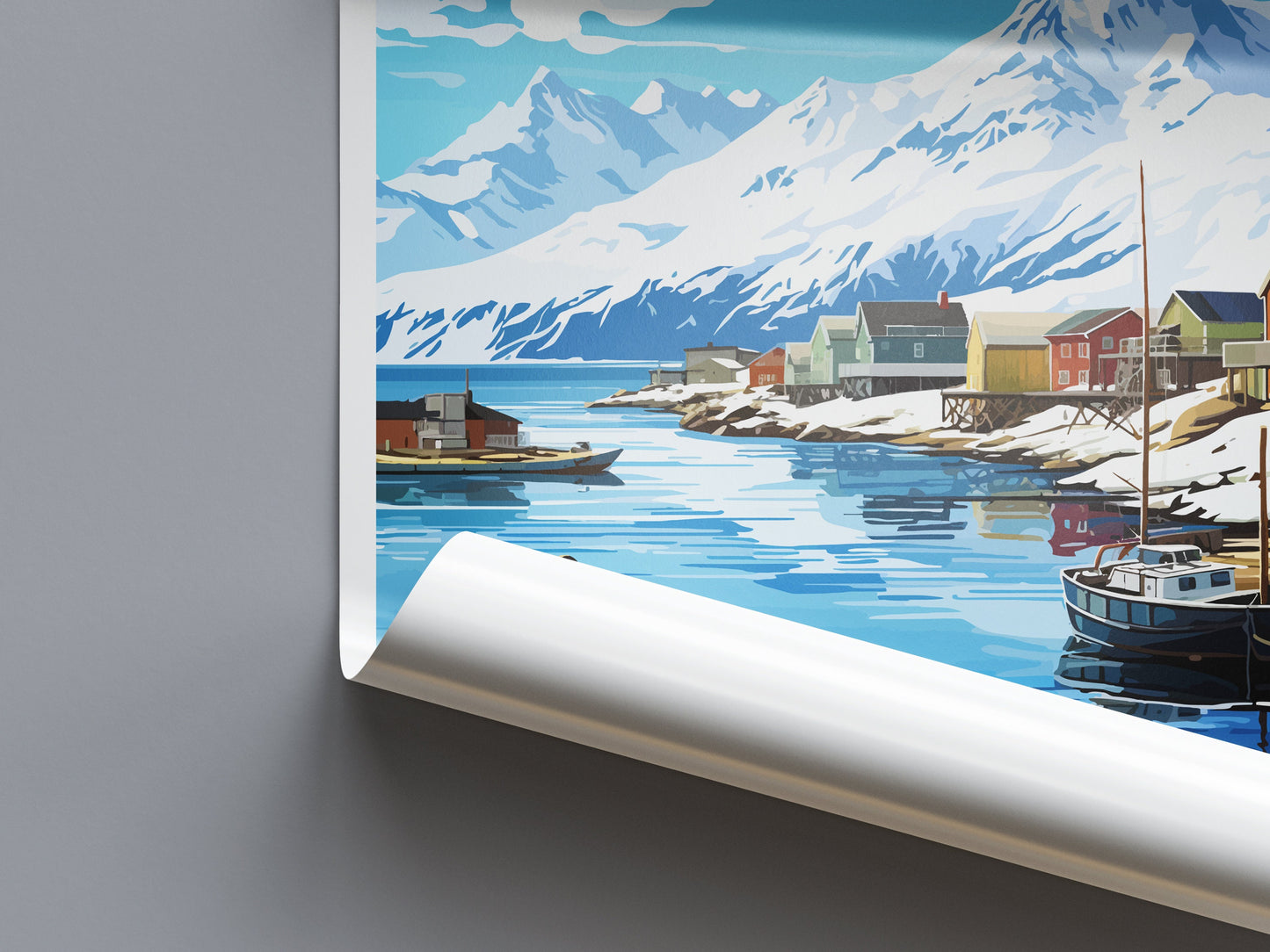 Dutch Harbor Travel Print Wall Art Dutch Harbor Wall Hanging Home Décor Dutch Harbor Gift Art Lovers Alaska Art Lover Gift Dutch Harbor
