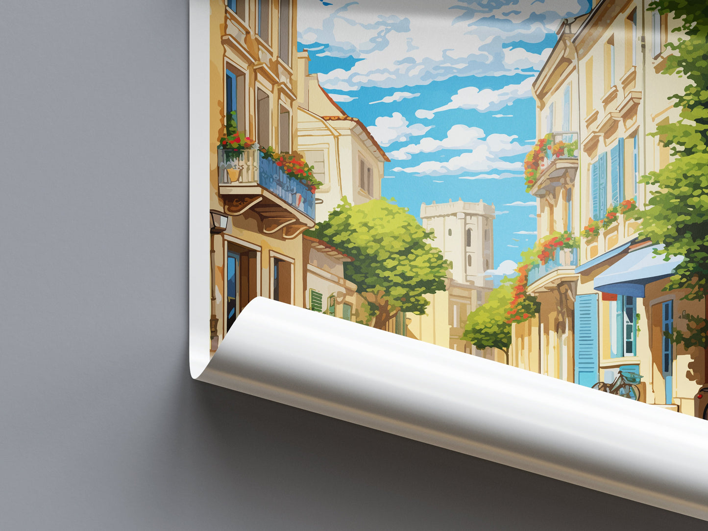 La Rochelle Travel Print Wall Art La Rochelle Wall Hanging Home Décor La Rochelle Gift Art Lovers France Art Lover Gift La Rochelle