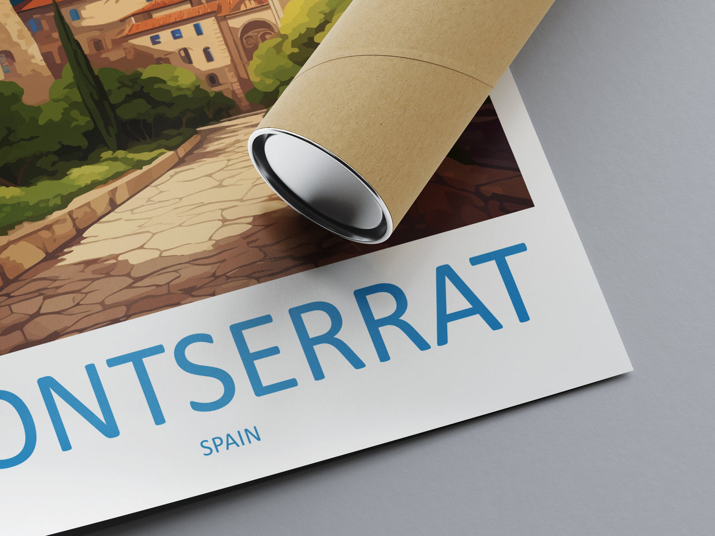 Montserrat Travel Print Wall Art Montserrat Wall Hanging Home Décor Montserrat Gift Art Lovers Spain Art Lover Gift Montserrat Print Spain