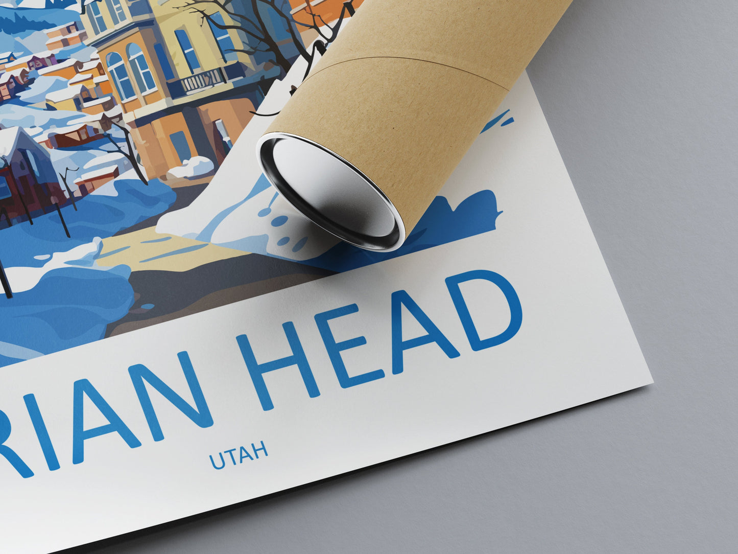 Brian Head Travel Print Wall Art Brian Head Wall Hanging Home Décor Brian Head Art Lovers Utah Art Lover Gift
