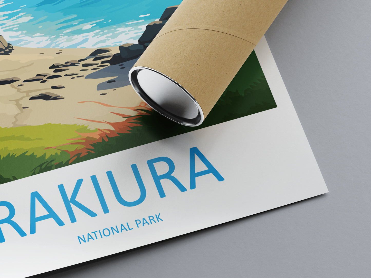 Rakiura National Park Travel Print Wall Art Rakiura National Park Wall Hanging Home Décor Rakiura National Park Gift Art Lovers New Zealand