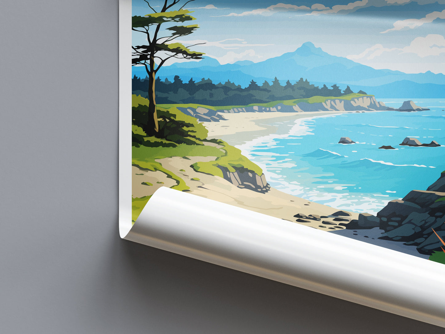 Rakiura National Park Travel Print Wall Art Rakiura National Park Wall Hanging Home Décor Rakiura National Park Gift Art Lovers New Zealand