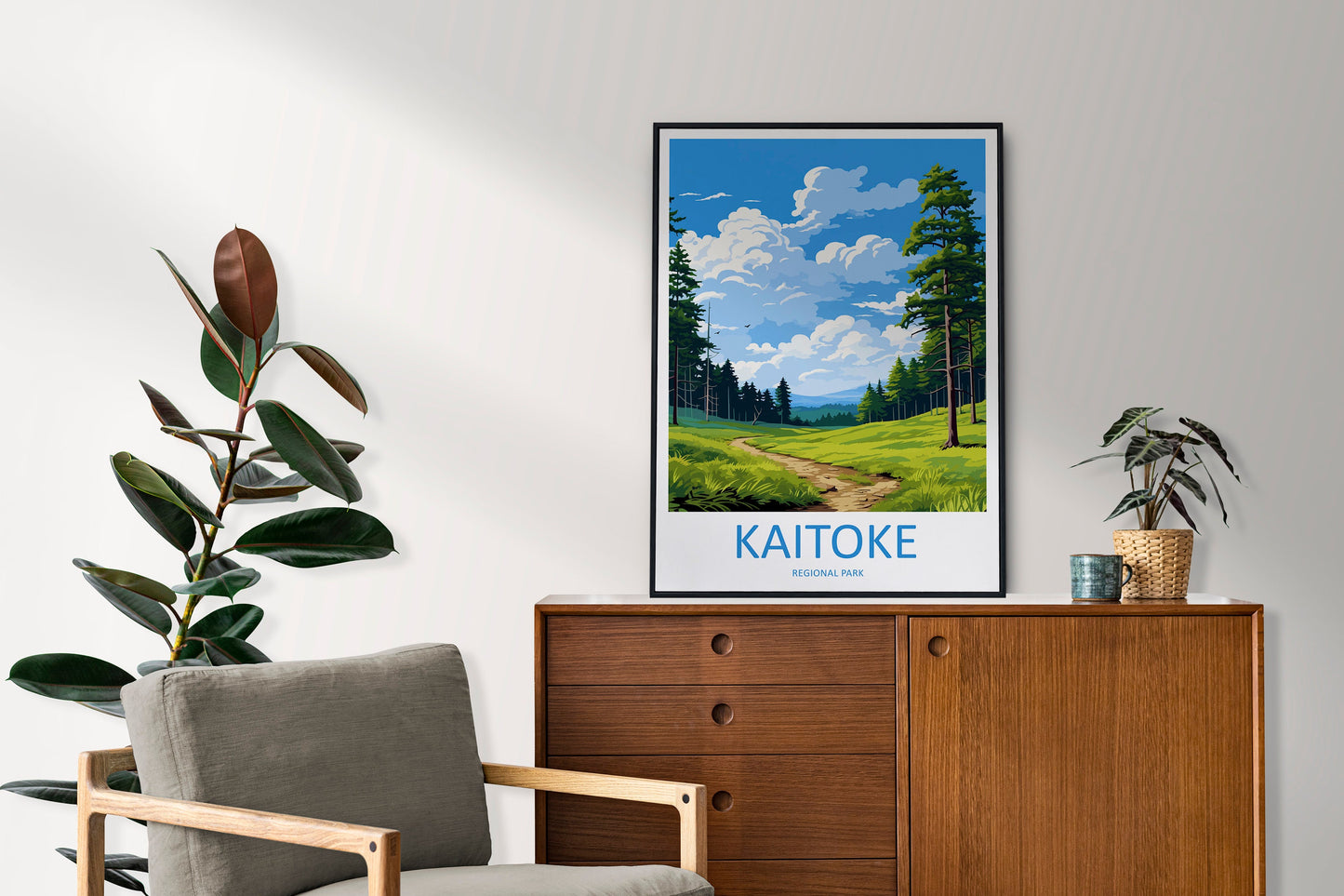 Kaitoke Regional Park Travel Print Wall Art Kaitoke Regional Park Wall Hanging Home Décor Kaitoke Regional Park Gift Art Lovers New Zealand
