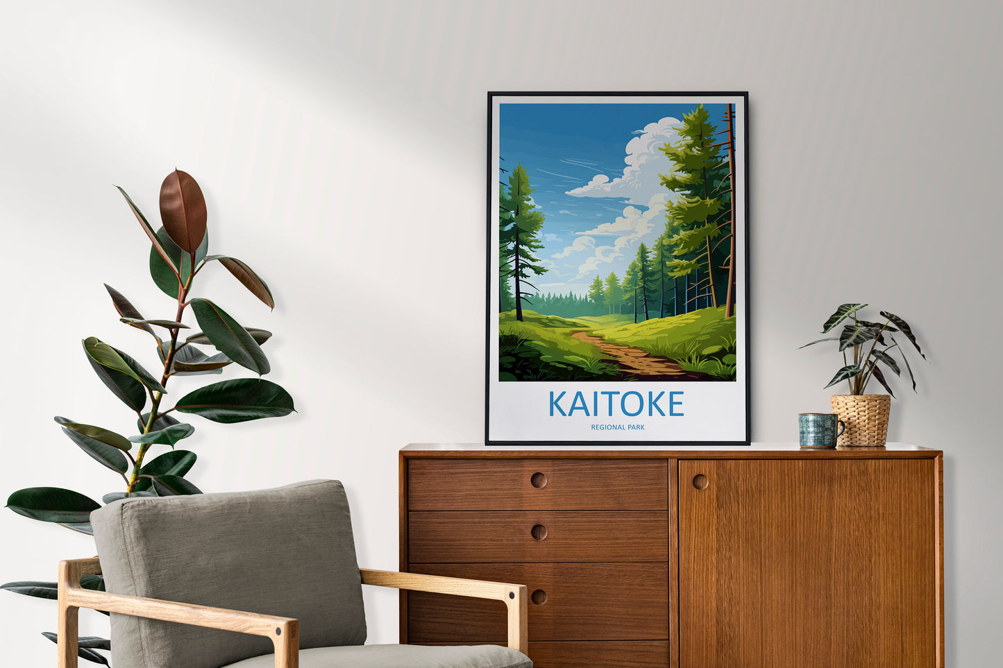 Kaitoke Regional Park Travel Print Wall Art Kaitoke Regional Park Wall Hanging Home Décor Kaitoke Regional Park Gift Art Lovers New Zealand