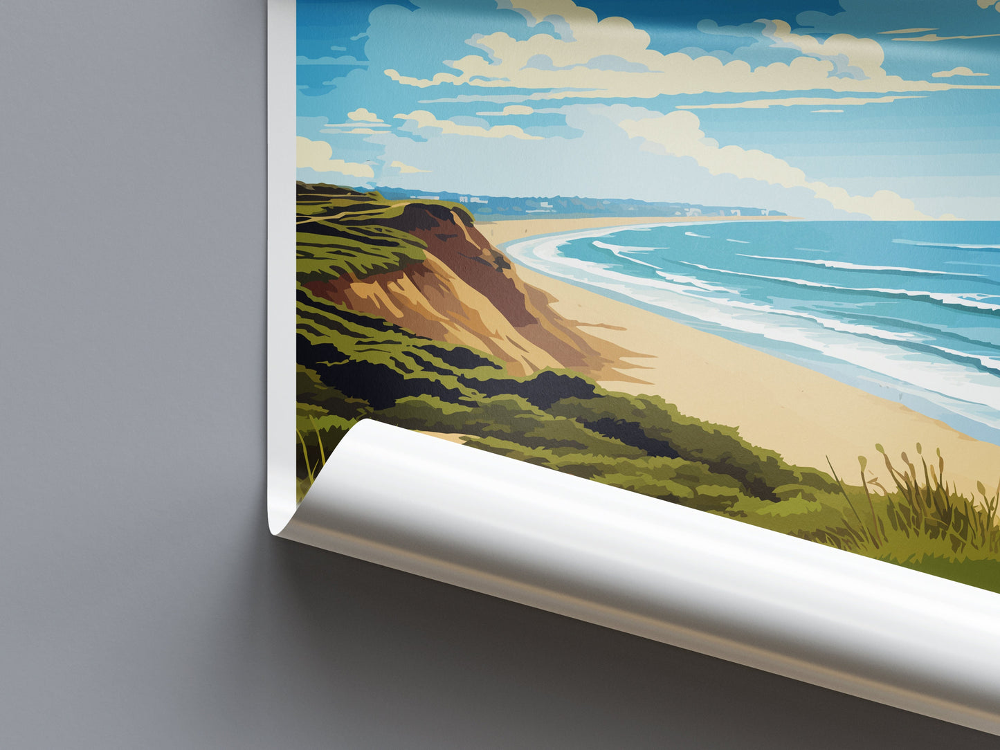 Fort Funston Travel Print Wall Art Fort Funston Wall Hanging Home Décor Fort Funston Gift Art Lovers California Art Lover Gift Fort Funston