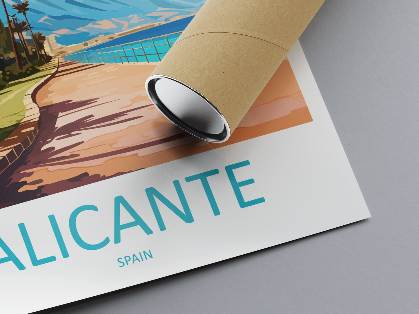 Alicante Travel Print Wall Art Alicante Wall Hanging Home Décor Alicante Gift Art Lovers Spain Art Gift Alicante Travel Poster art