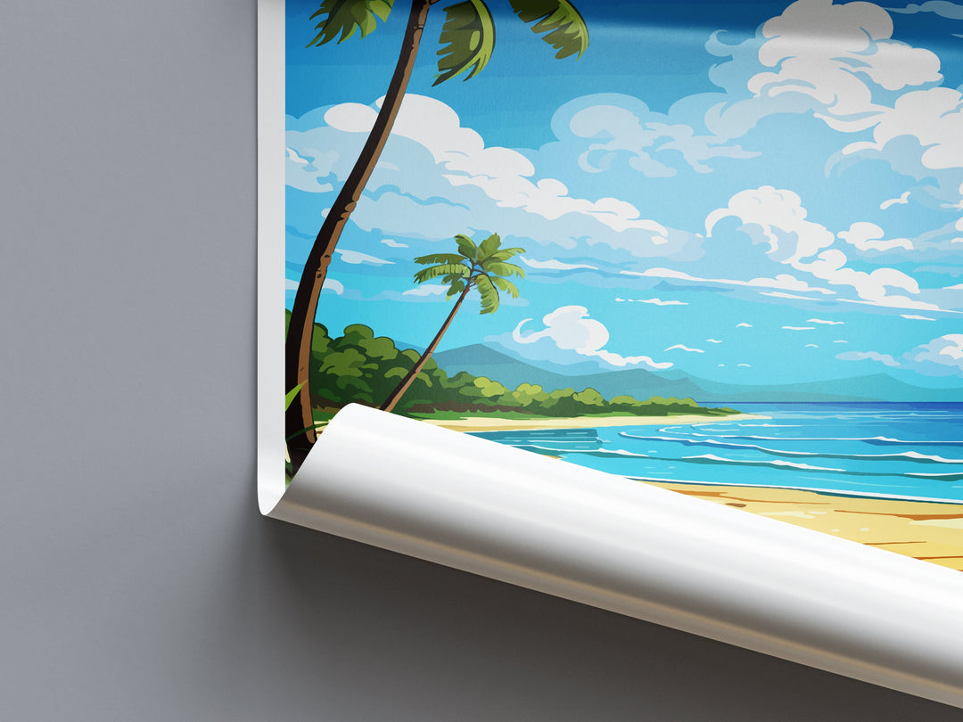 Tamarindo Travel Print Wall Art Tamarindo Wall Hanging Home Décor Tamarindo Gift Art Lovers Wall Art Costa Rica Wall Art