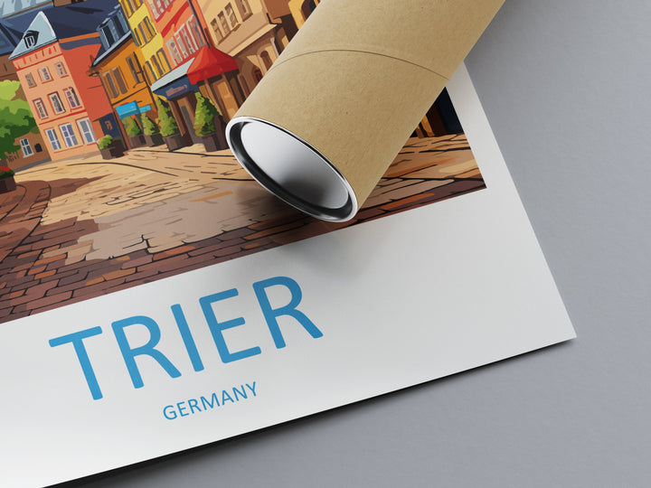 Trier Travel Print Wall Art Trier Wall Hanging Home Decor Trier Gift Art Lovers Wall Art Print Art Trier Germany